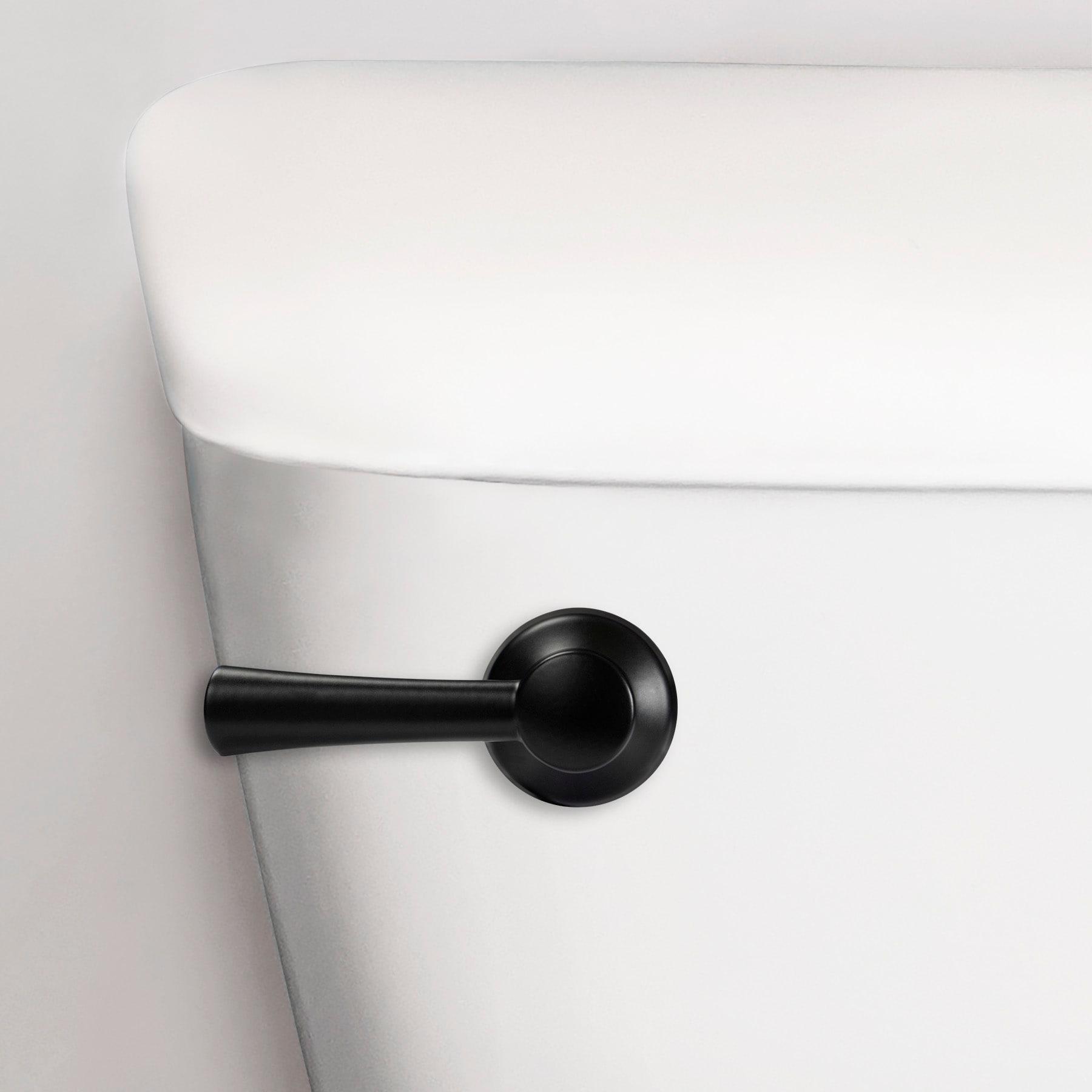 Korky 4001235 Strongram Flush Lever Black Matte Metal for Universal