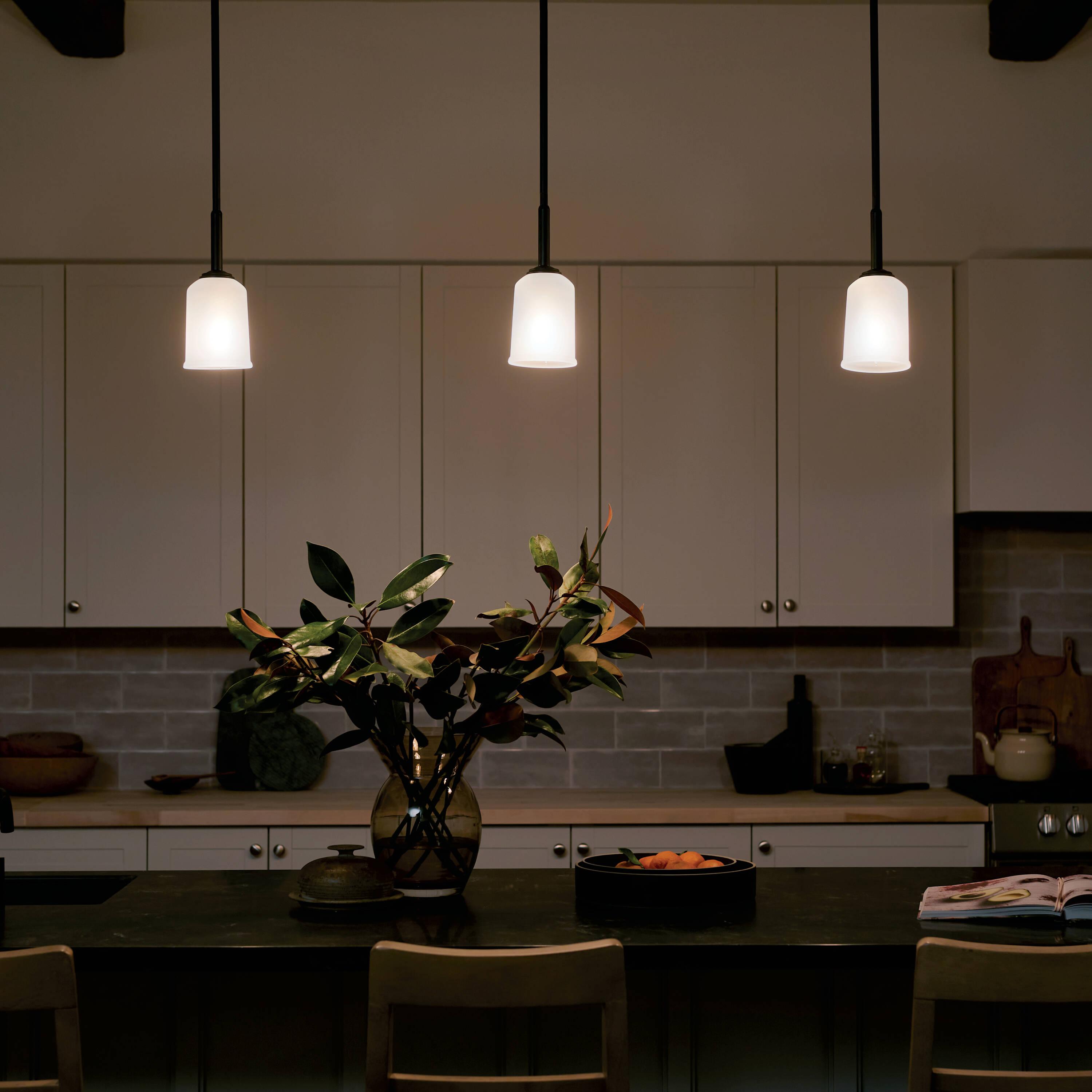 Kichler Lighting Shailene 1 - Light Pendant in  Black