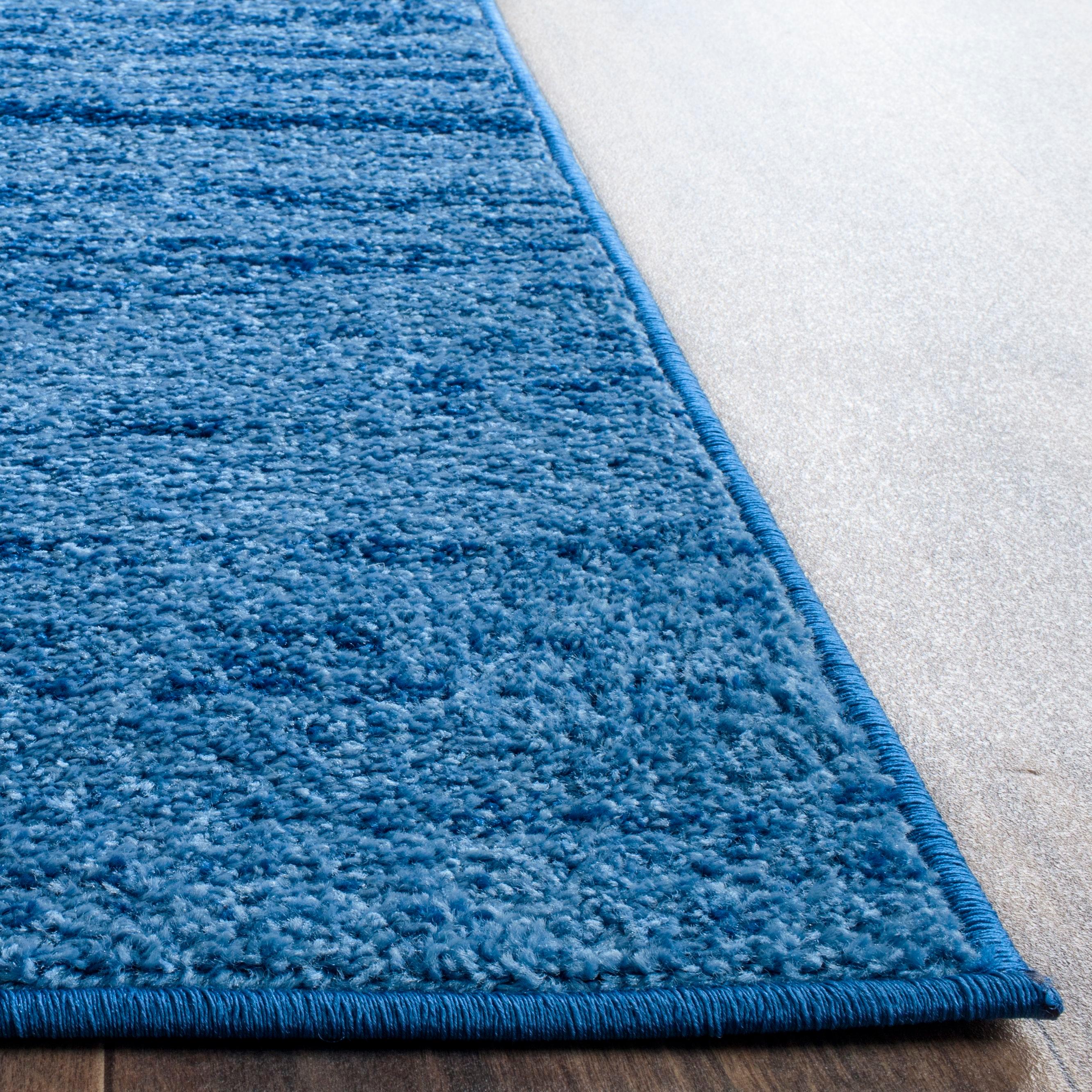 Adirondack ADR113 Machine Made Indoor Area Rug - Light Blue/Dark Blue - 9'x12' - Safavieh