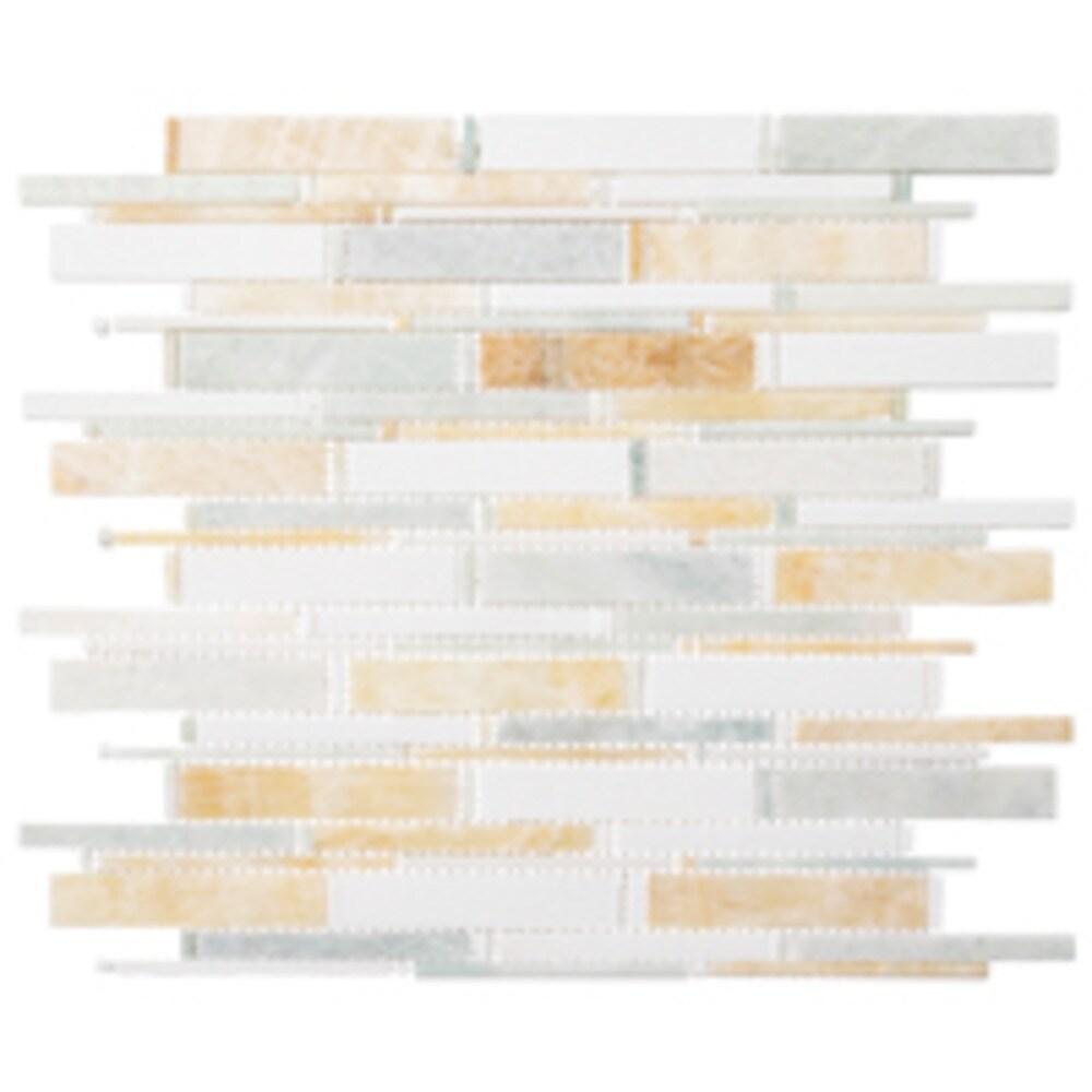 Knoll Natural Stone Mosaic Kitchen Backsplash, Bathroom, Shower, Pool, Wall and Floor Tile
