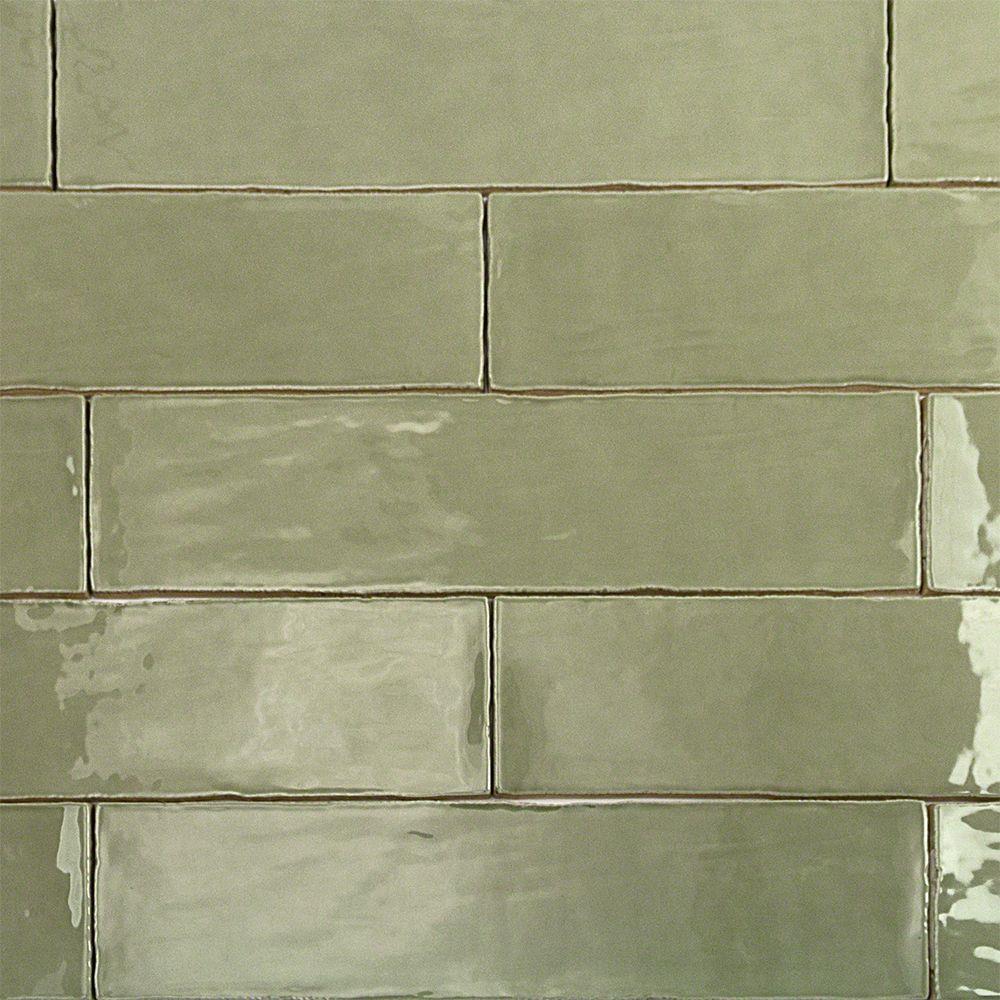 Barcelona 3" W x 12" L Polished Ceramic Subway Wall Tile (10.76 Sq. Ft. / Case)