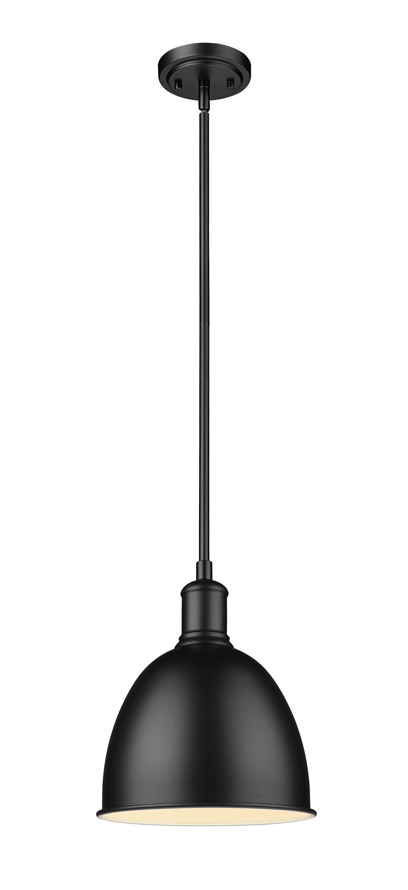 Z-Lite Sawyer 1 - Light Pendant in  Matte Black