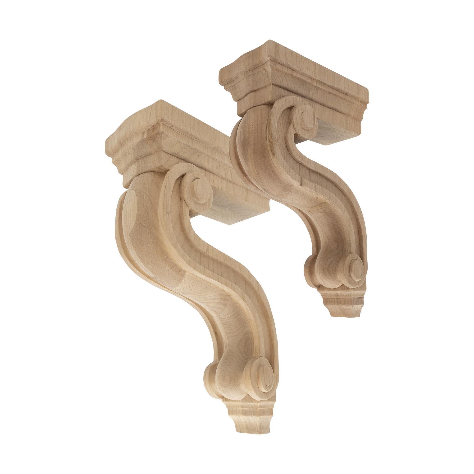 Architectural Products by Outwater L.L.C. RWC54 3.375'' H x 10.5'' W x 6.5'' D Wood Bracket / Corbel