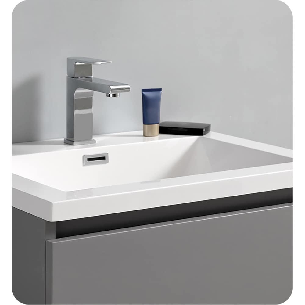 Lazzaro 24" Freestanding Single Modern Bathroom Cabinet - Cabinet Only (Top and Sink Not Included)