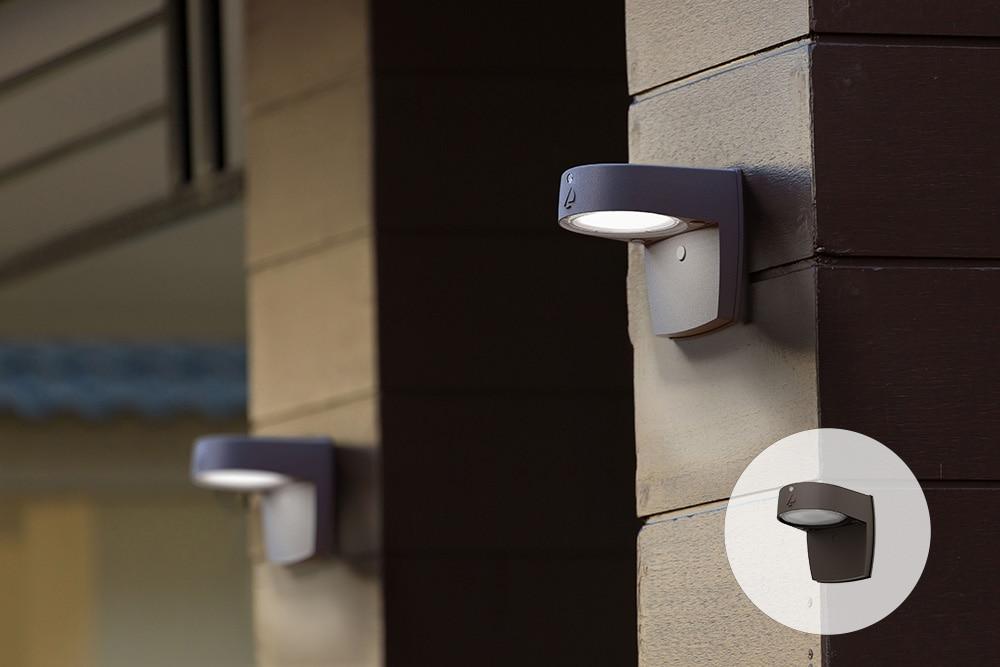 Lithonia Lighting 1 - Head LED Dusk to Dawn Outdoor Security Wall Pack