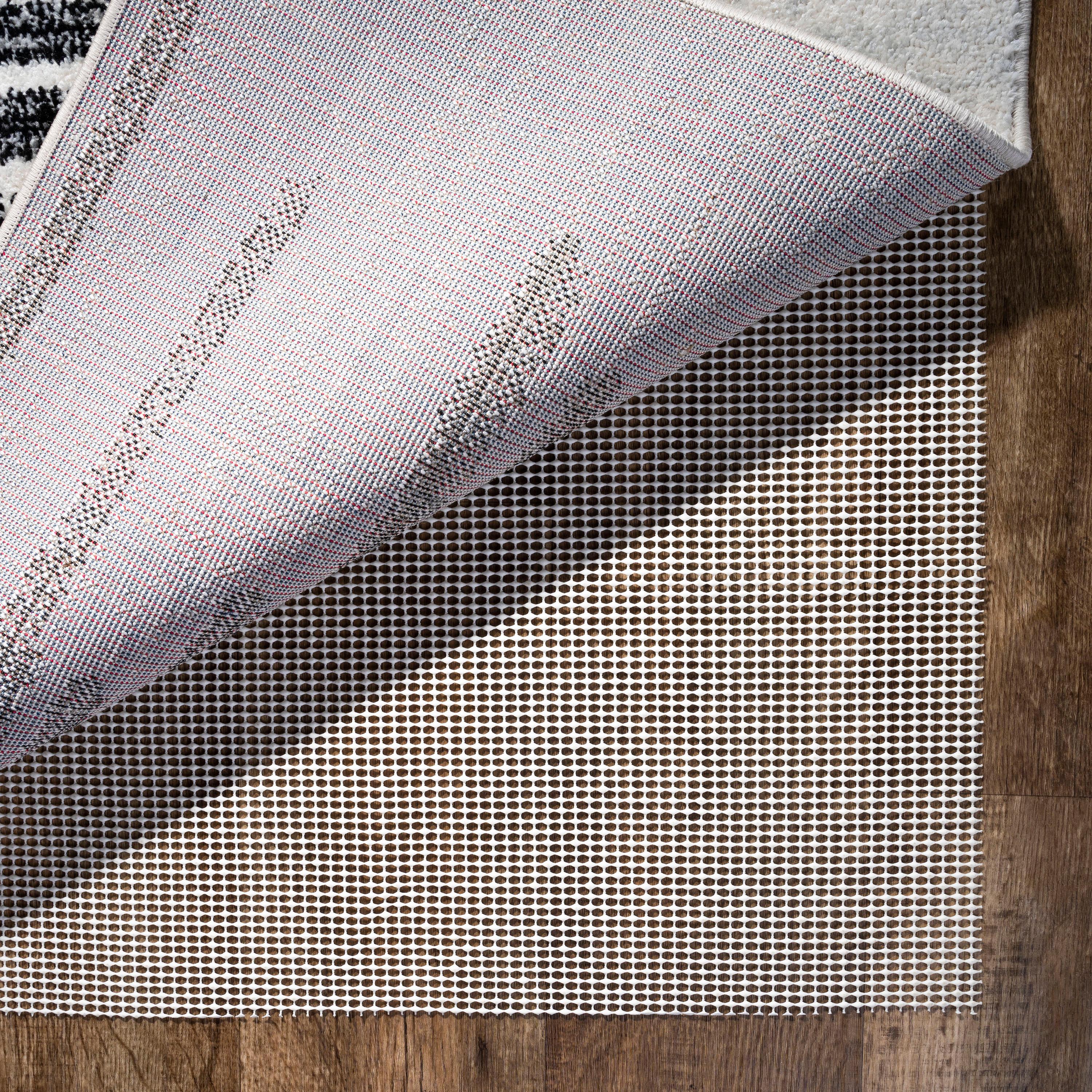 JONATHAN Y Ultra Stop Cream 12 ft. x 18 ft. Rug Pad