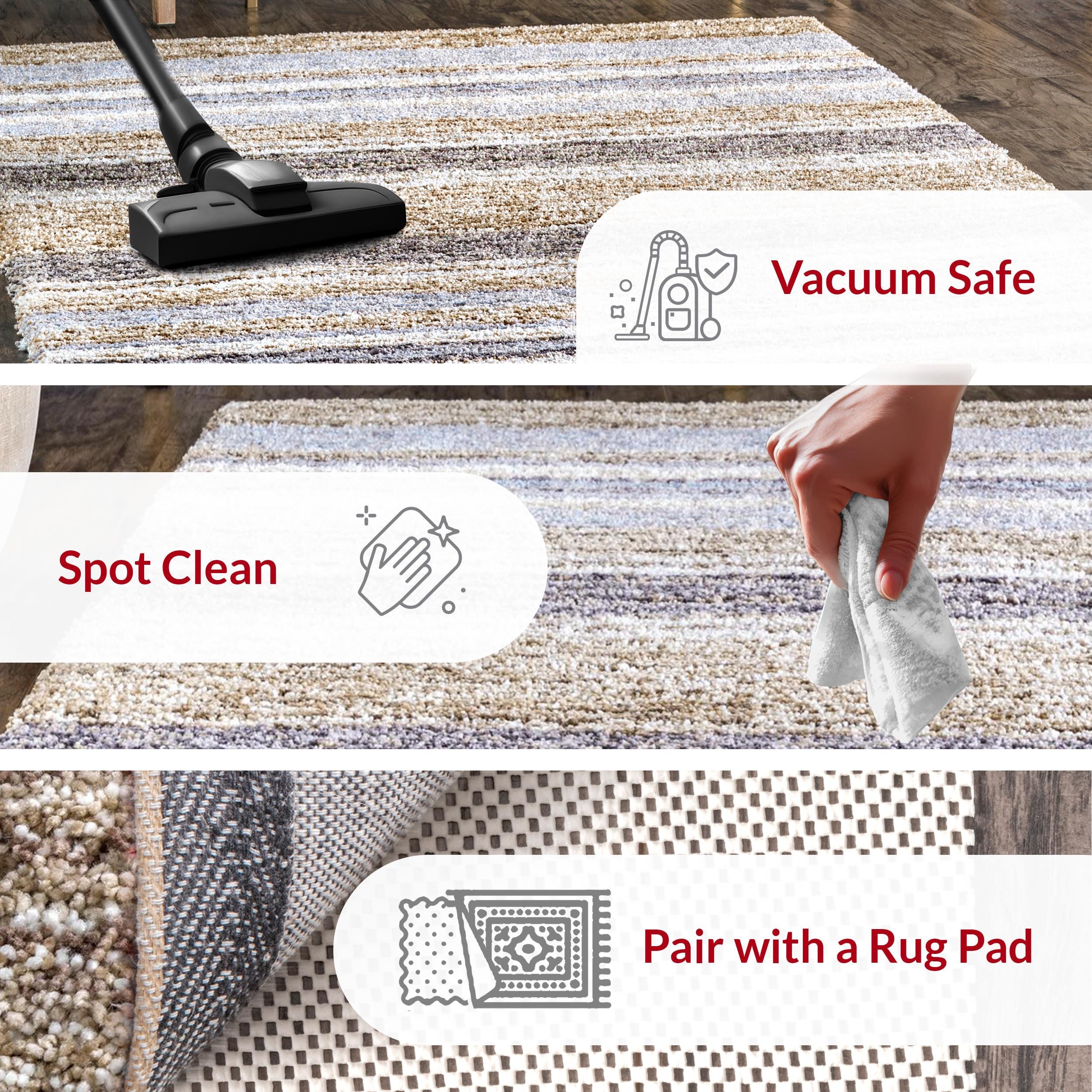 8'x10' Drey Ombre Shag Area Rug Denim - nuLOOM