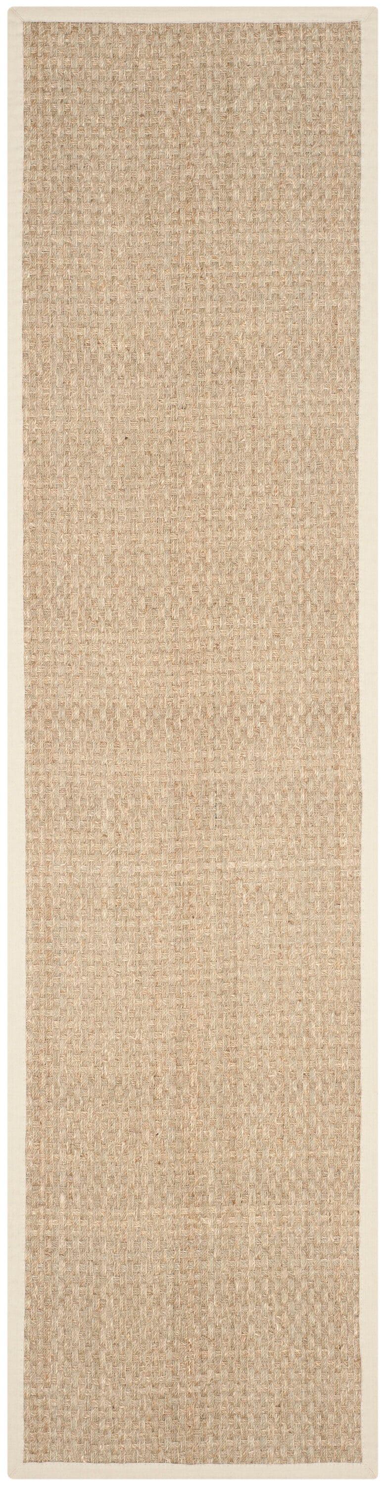 Natural Fiber NF114 Power Loomed Indoor Runner Rug - Natural/Ivory - 2'6"x6' - Safavieh.