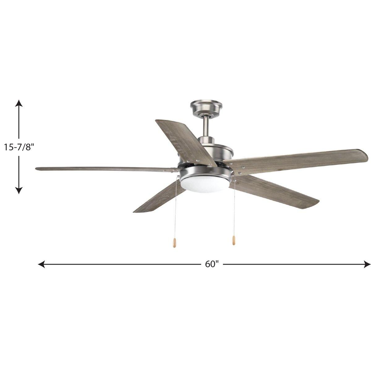 Progress Lighting - 60``Ceiling Fan - Ceiling Fans - Whirl - Wide - Ceiling Fan