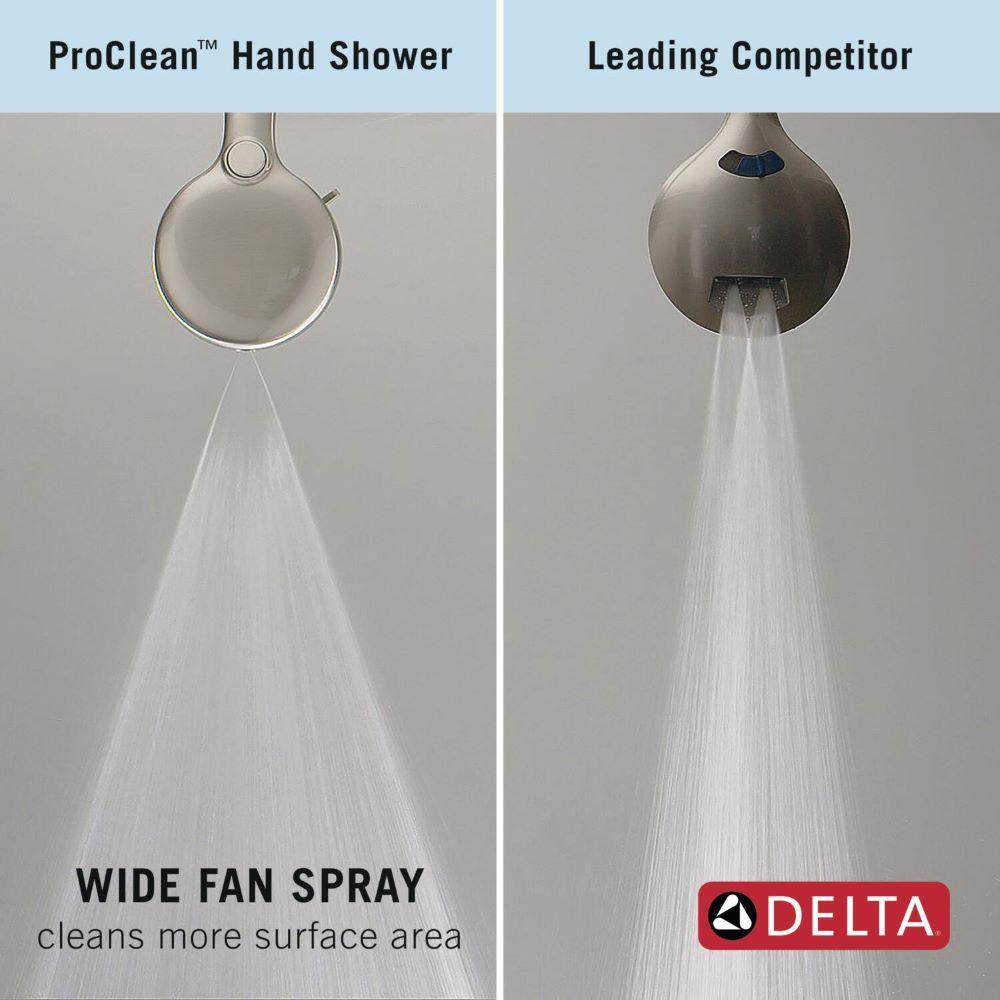 5-Setting HydroRain 2-in-1 Dual Shower Head with ProClean Spray