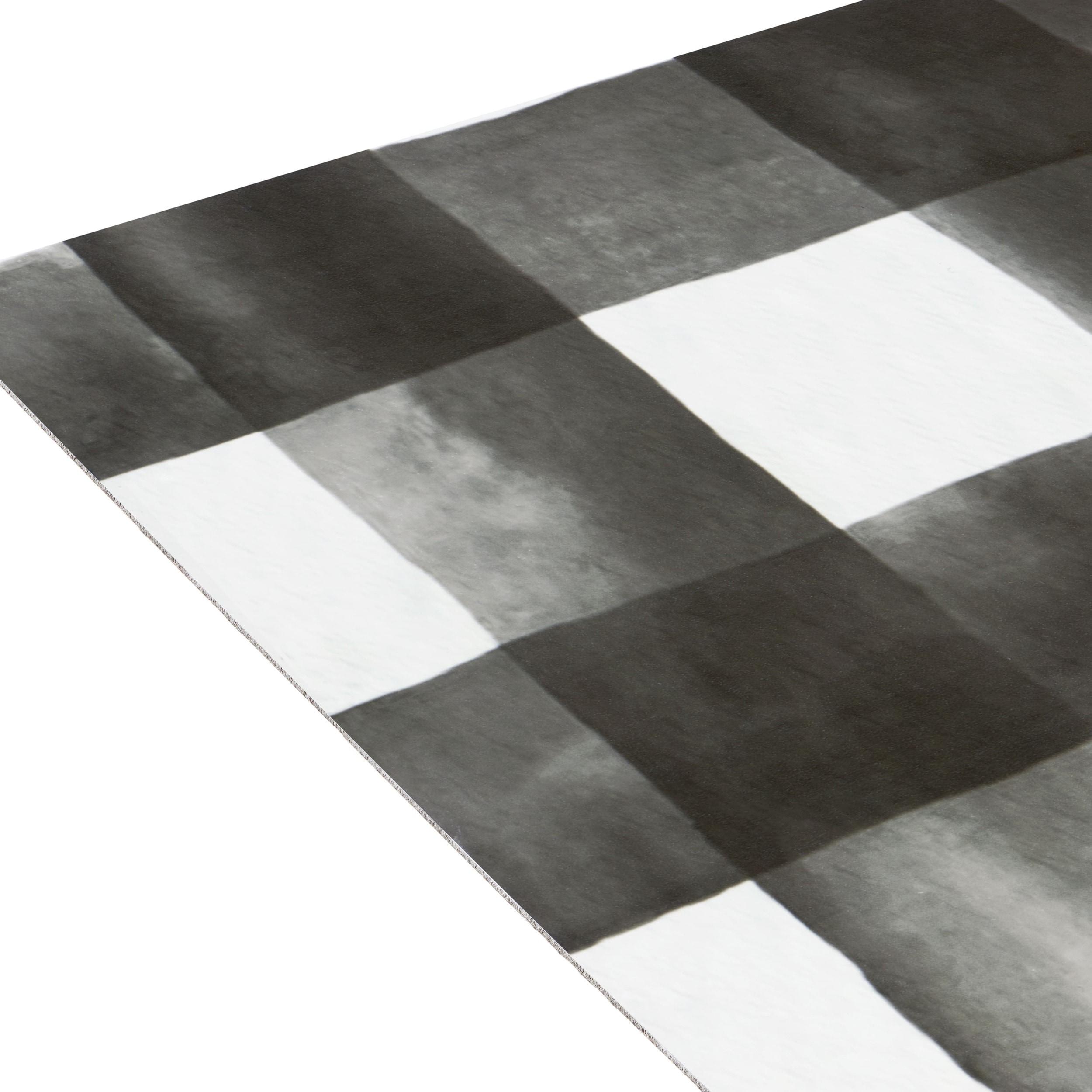 Watercolor Check 12x12 Self-Adhesive Vinyl Floor Tiles - 20 Tiles