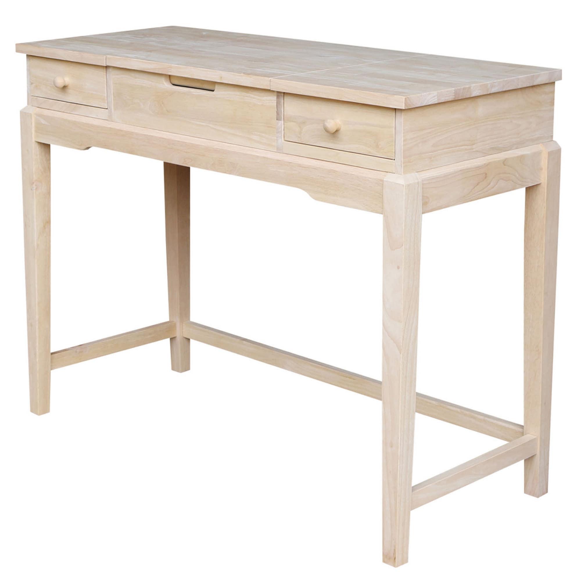 Vanity Table Unfinished - International Concepts