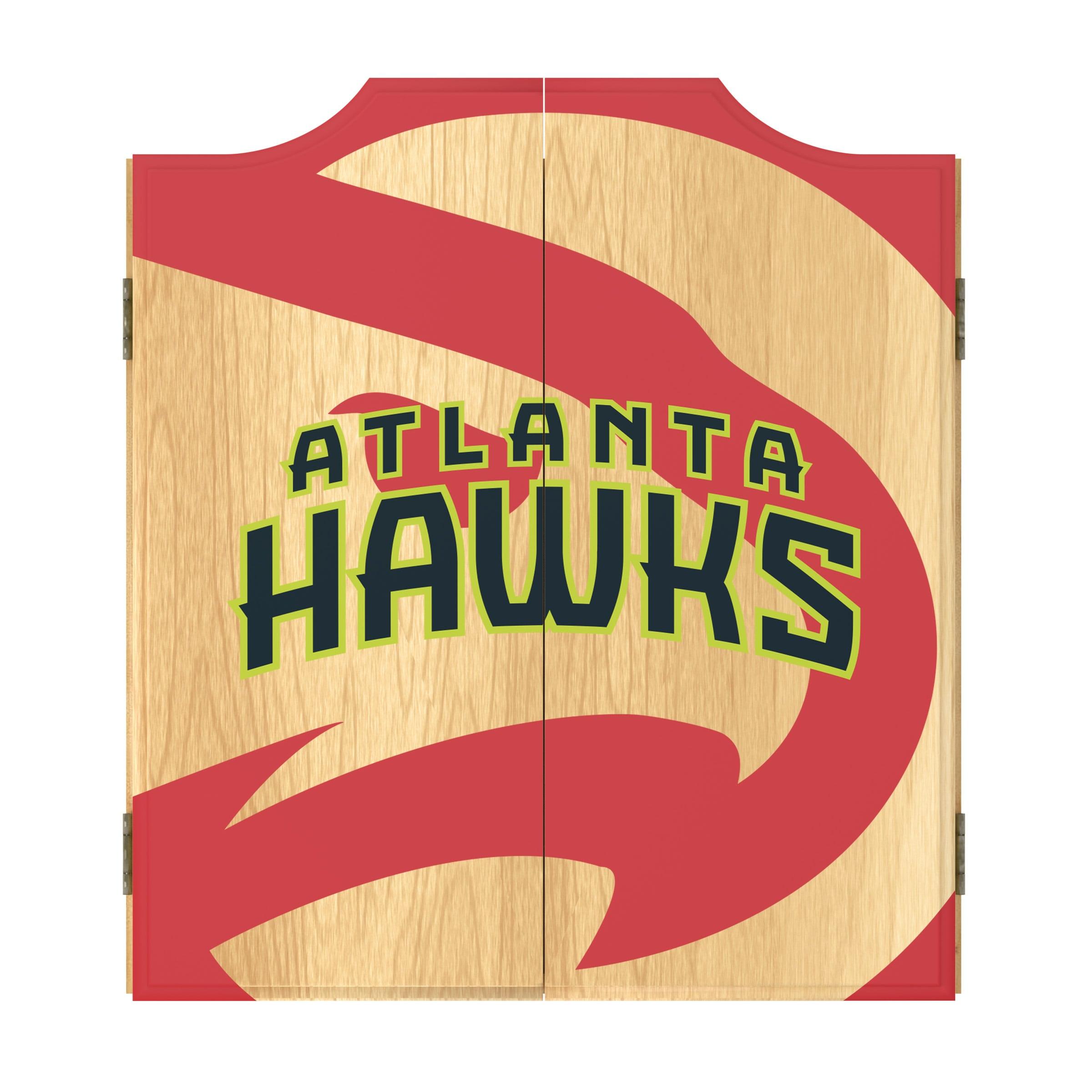 Trademark Global NBA Trademark Global Bristle Dartboard And Cabinet Set (Darts Included)