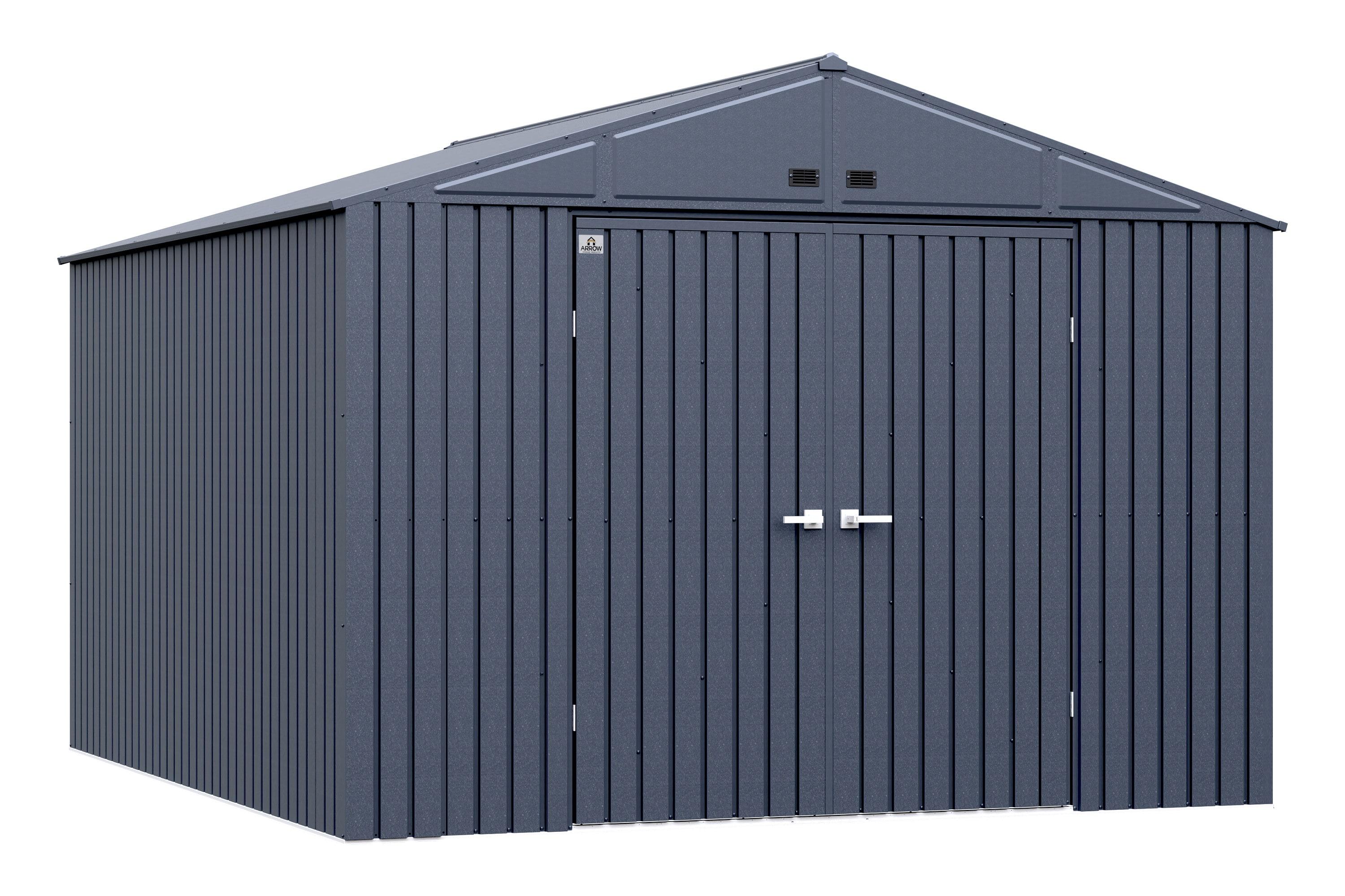 Arrow Arrow Elite 10 ft. W x 12 ft. D Galvanized Steel Storage Shed