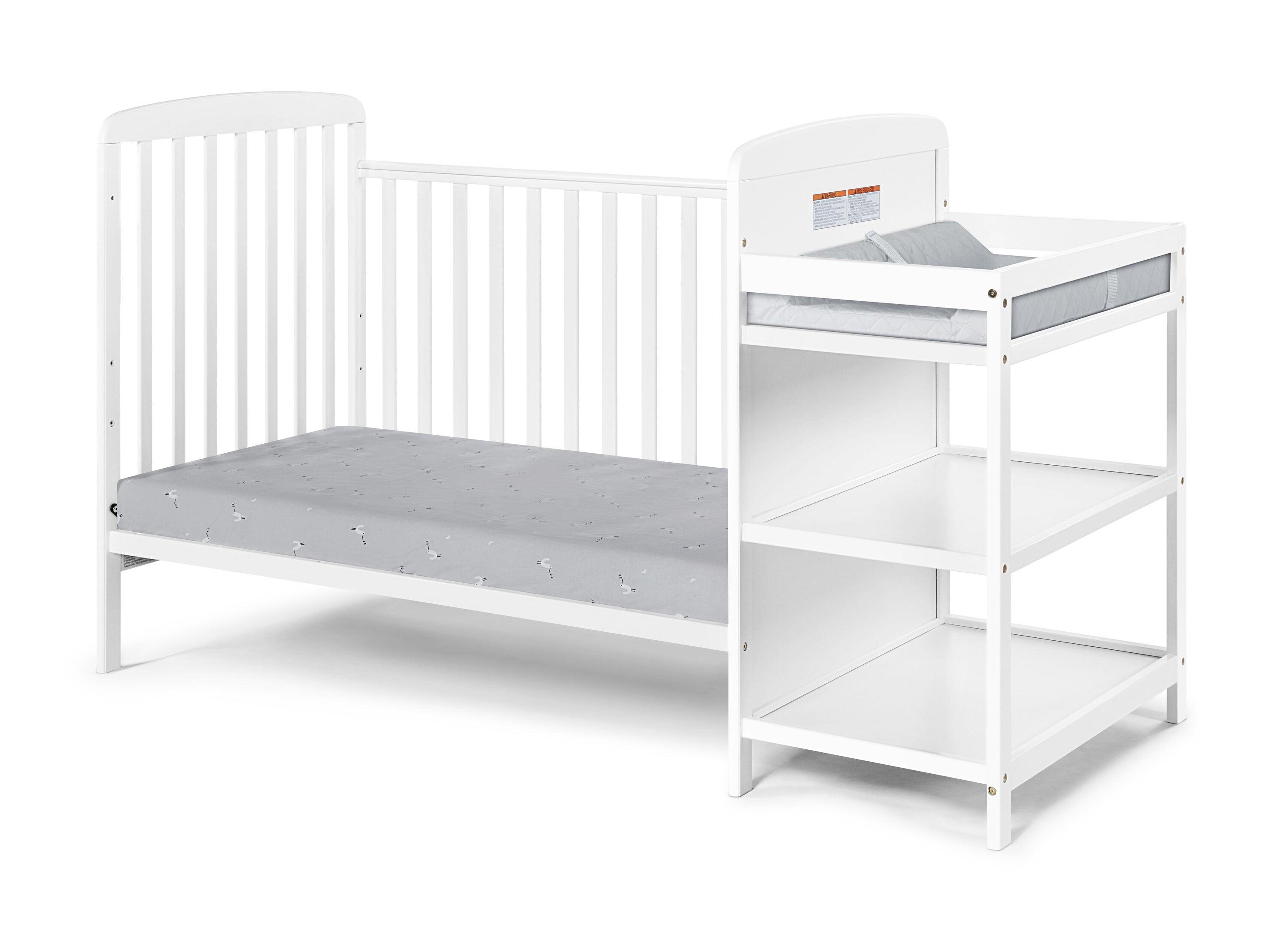 Ramsey 3-in-1 Convertible Crib and Changer Combo