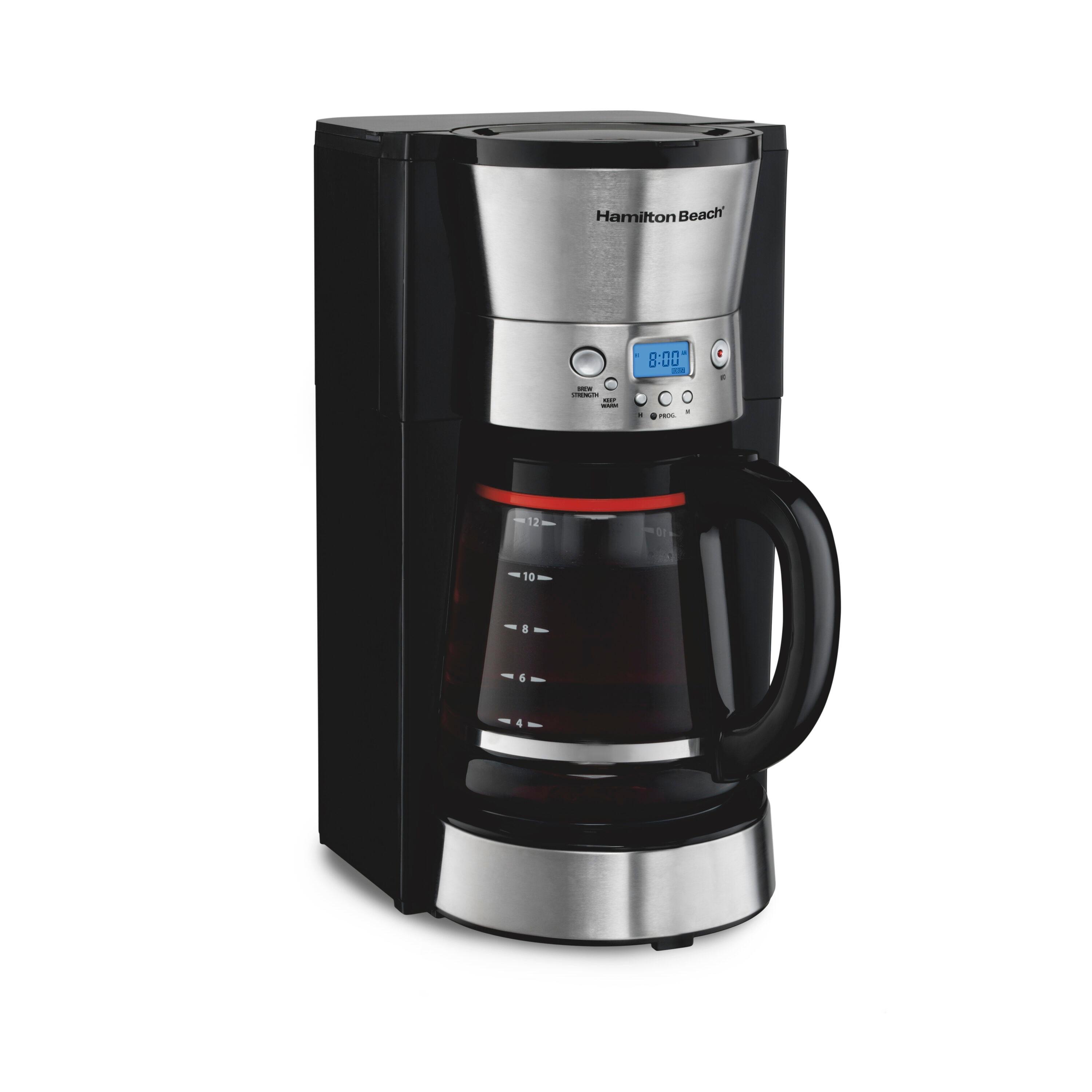 Hamilton Beach® Programmable Coffee Maker 12 Cup Capacity