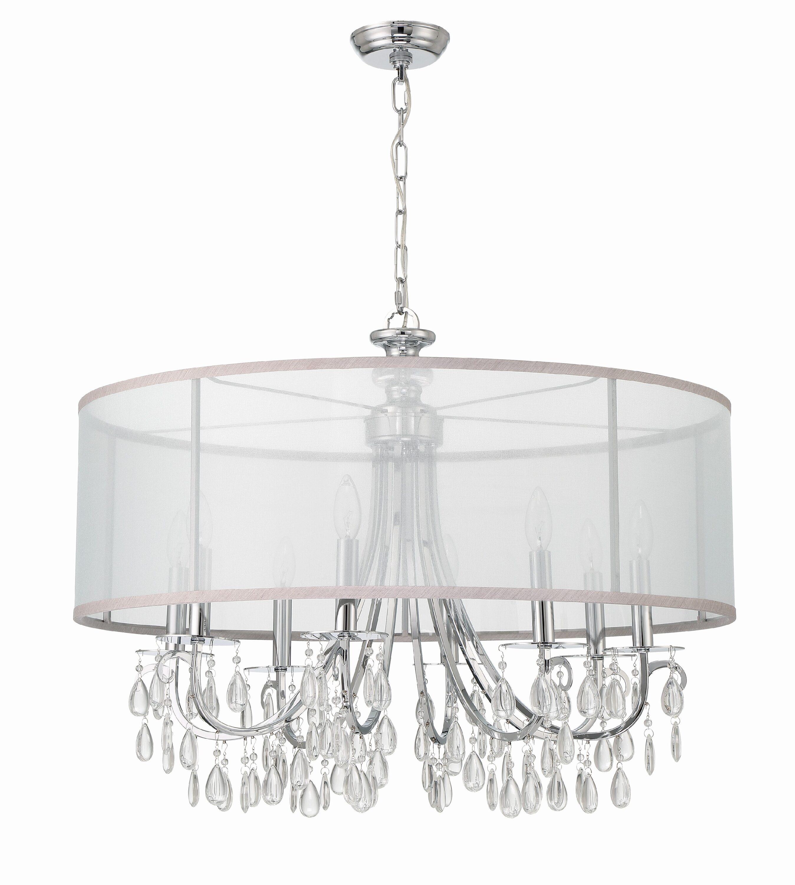 Crystorama Lighting - Eight Light Chandelier - Chandelier - Hampton - Eight