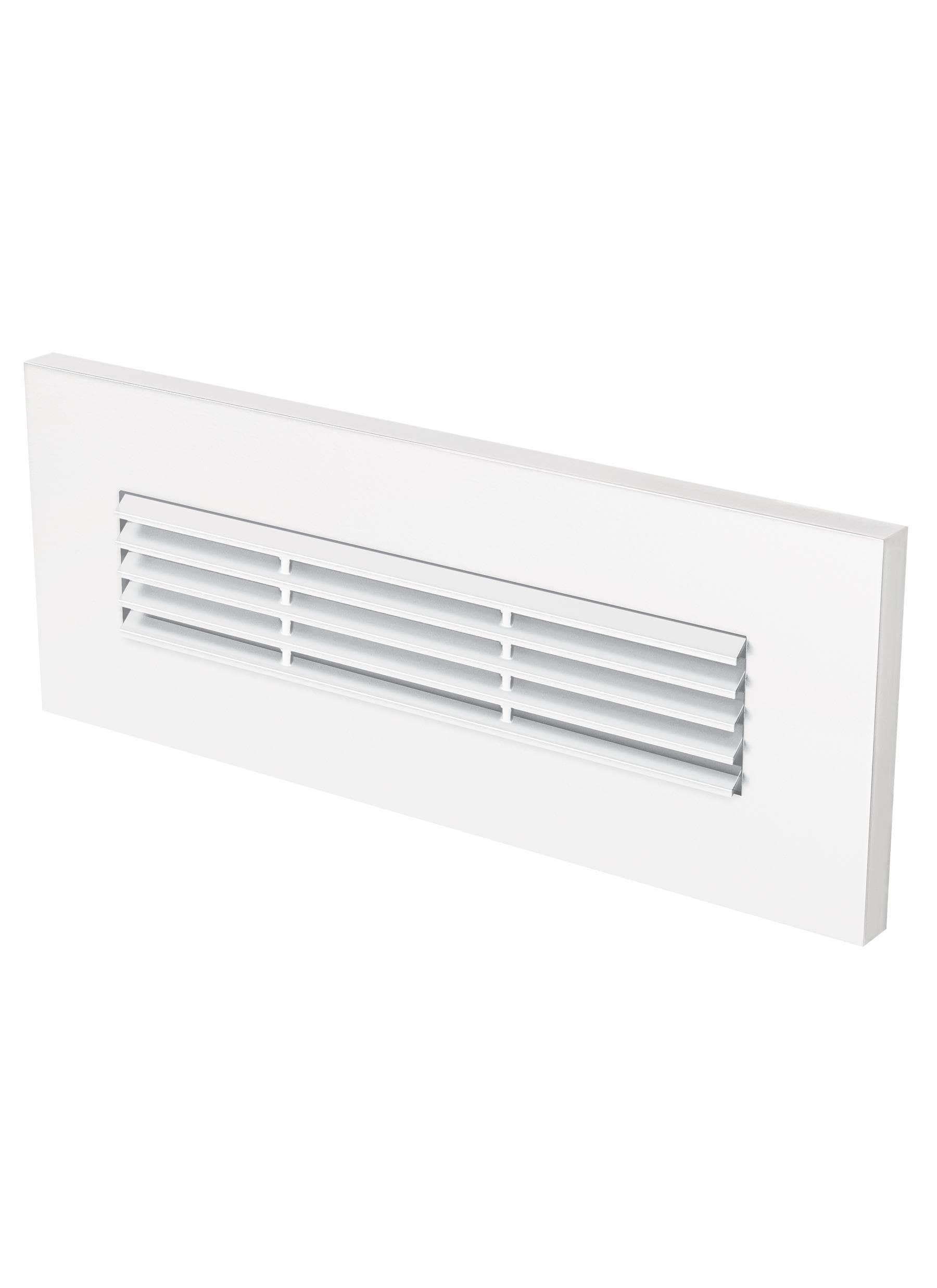 White Aluminum LED Outdoor Brick Light