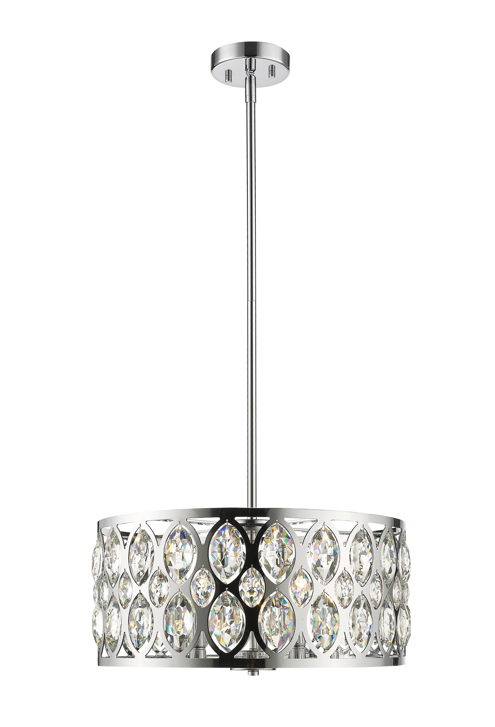 Z-Lite Dealey 5 - Light Chandelier in  Chrome