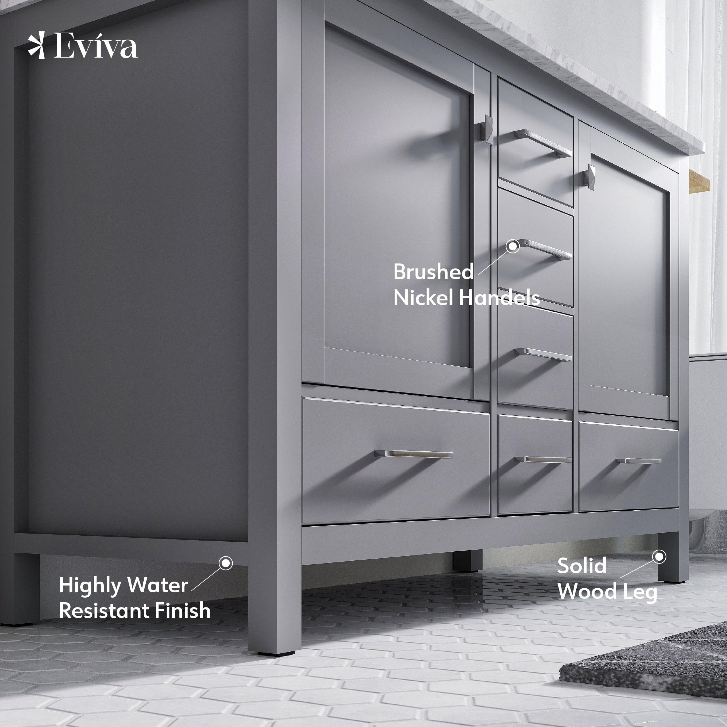 Eviva London 48" Double Bathroom Vanity
