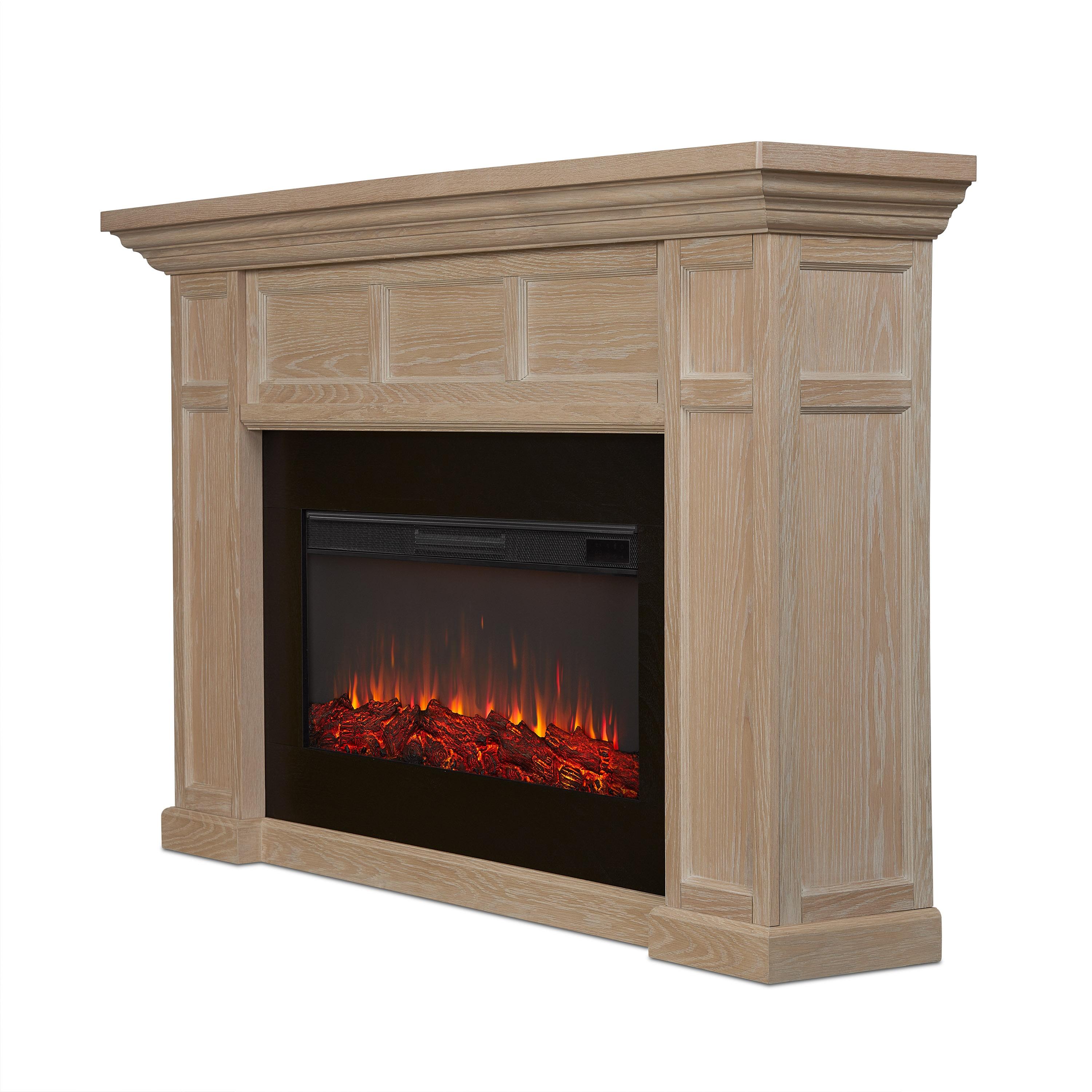 Alcott 75" Landscape Electric Fireplace by Real Flame