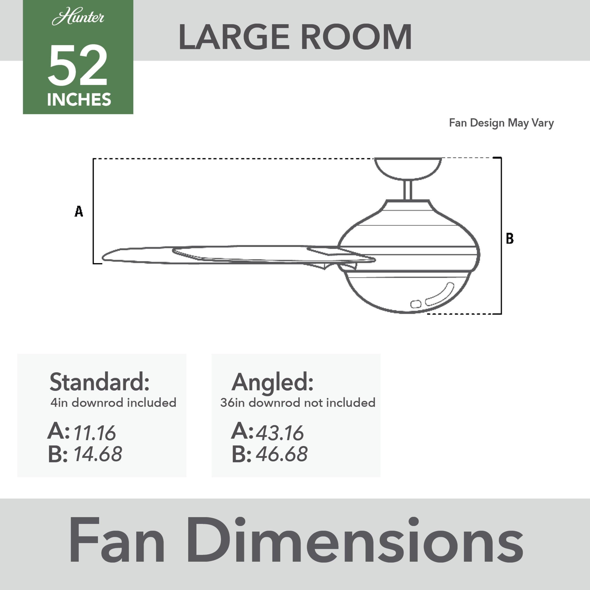 Skyflow 52" 5-Blade Standard WeatherMax Indoor/Outdoor Ceiling Fan with Lights and Wall Control