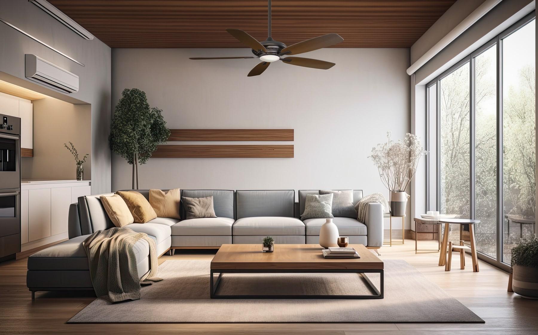 Minka Aire 52'' Laskintown 5 - Blade LED Standard Ceiling Fan with Remote Control and Light Kit Included