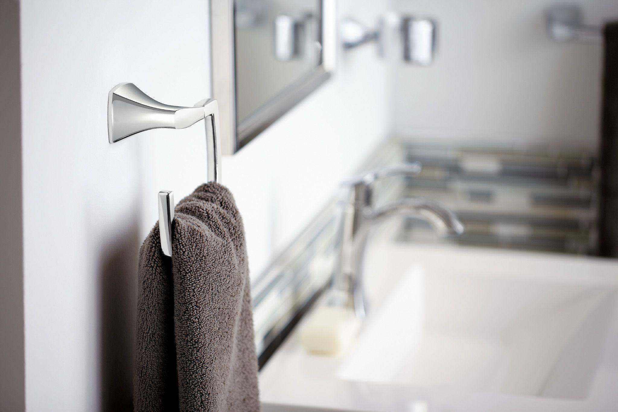 Moen Voss Wall Mounted Towel Ring