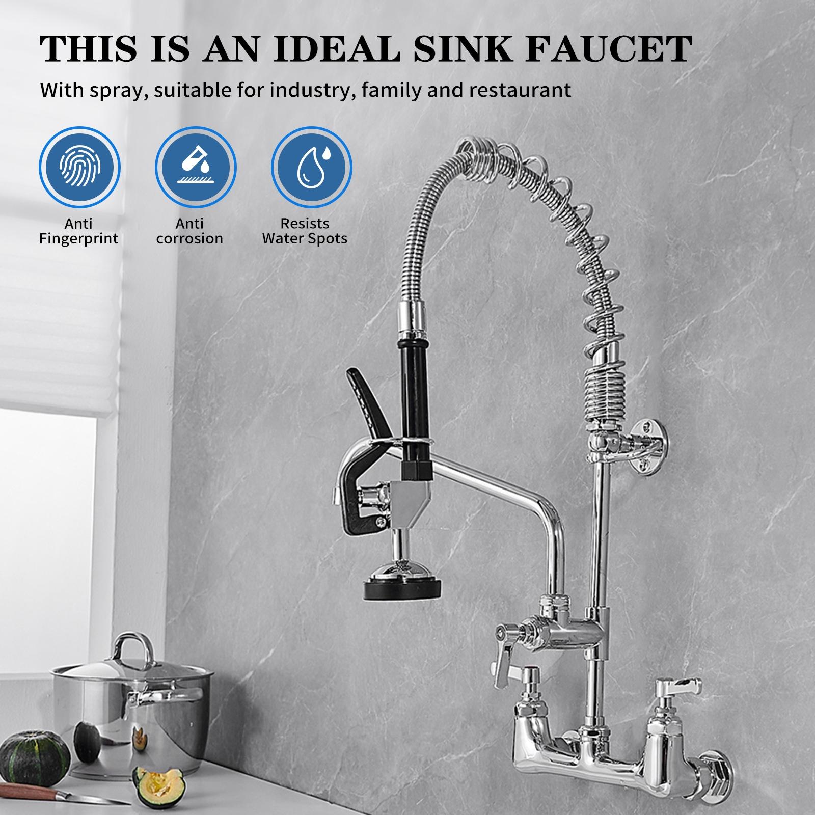 VIBRANTBATH Pull Down Kitchen Faucet