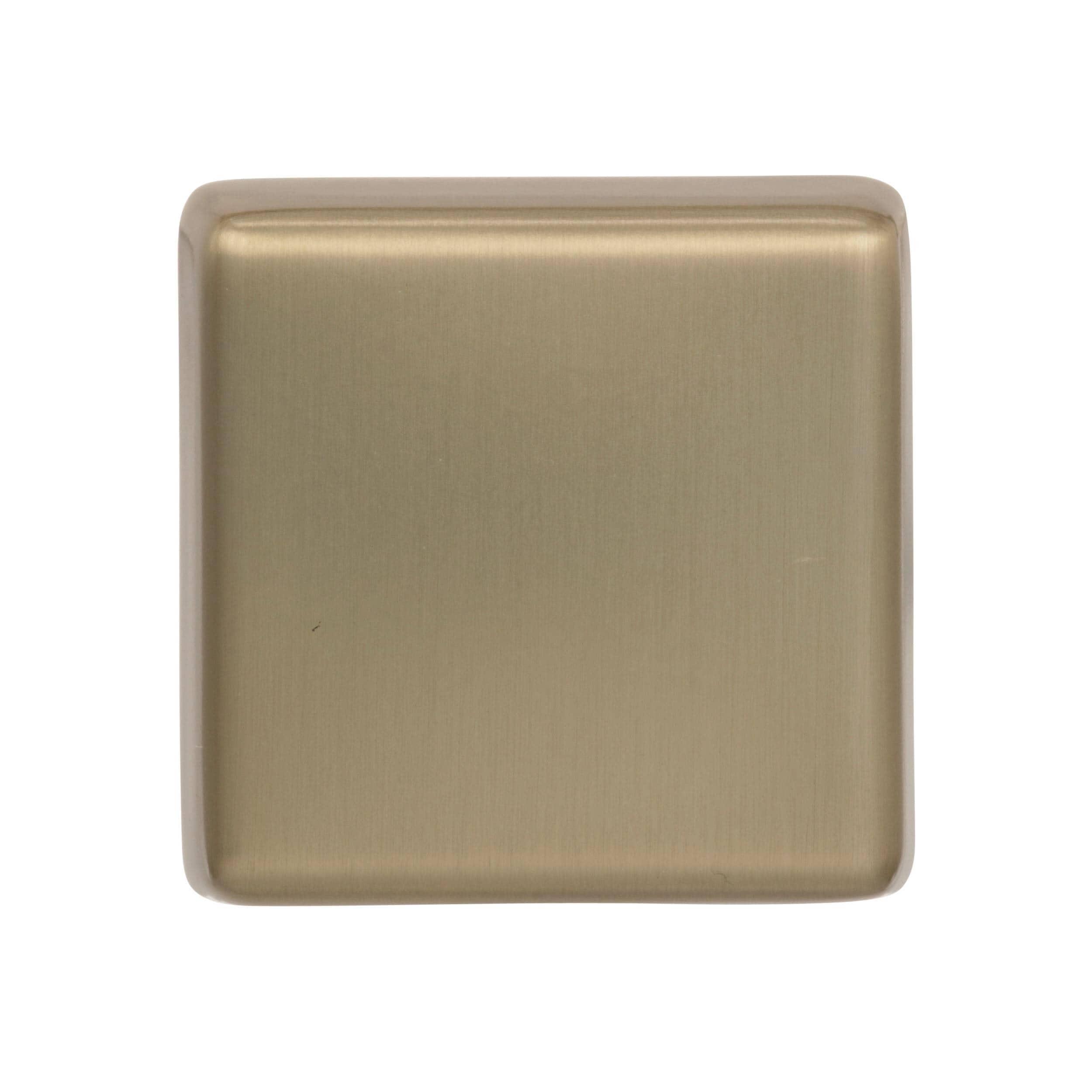 Amerock Blackrock 1-1/2 inch (38mm) Length Golden Champagne Cabinet Knob