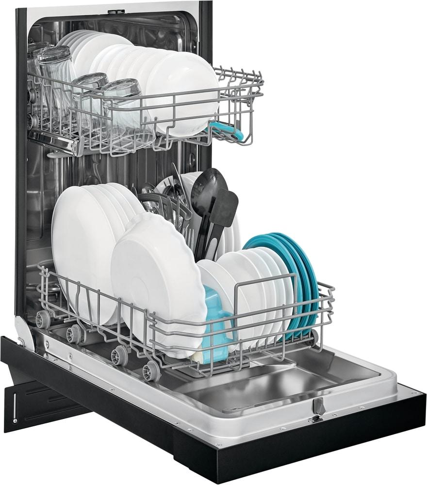 Frigidaire Series 18" 52 dBA Built-in Full Console Dishwasher with Cycle Status Indicators