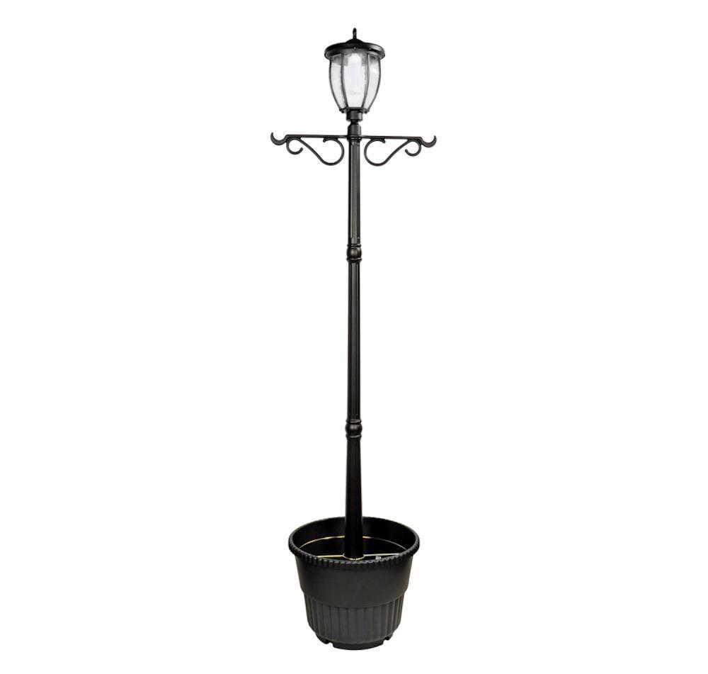 Nature Power 72'' Solar Powered Outdoor Floor Lamp (Set of 2)