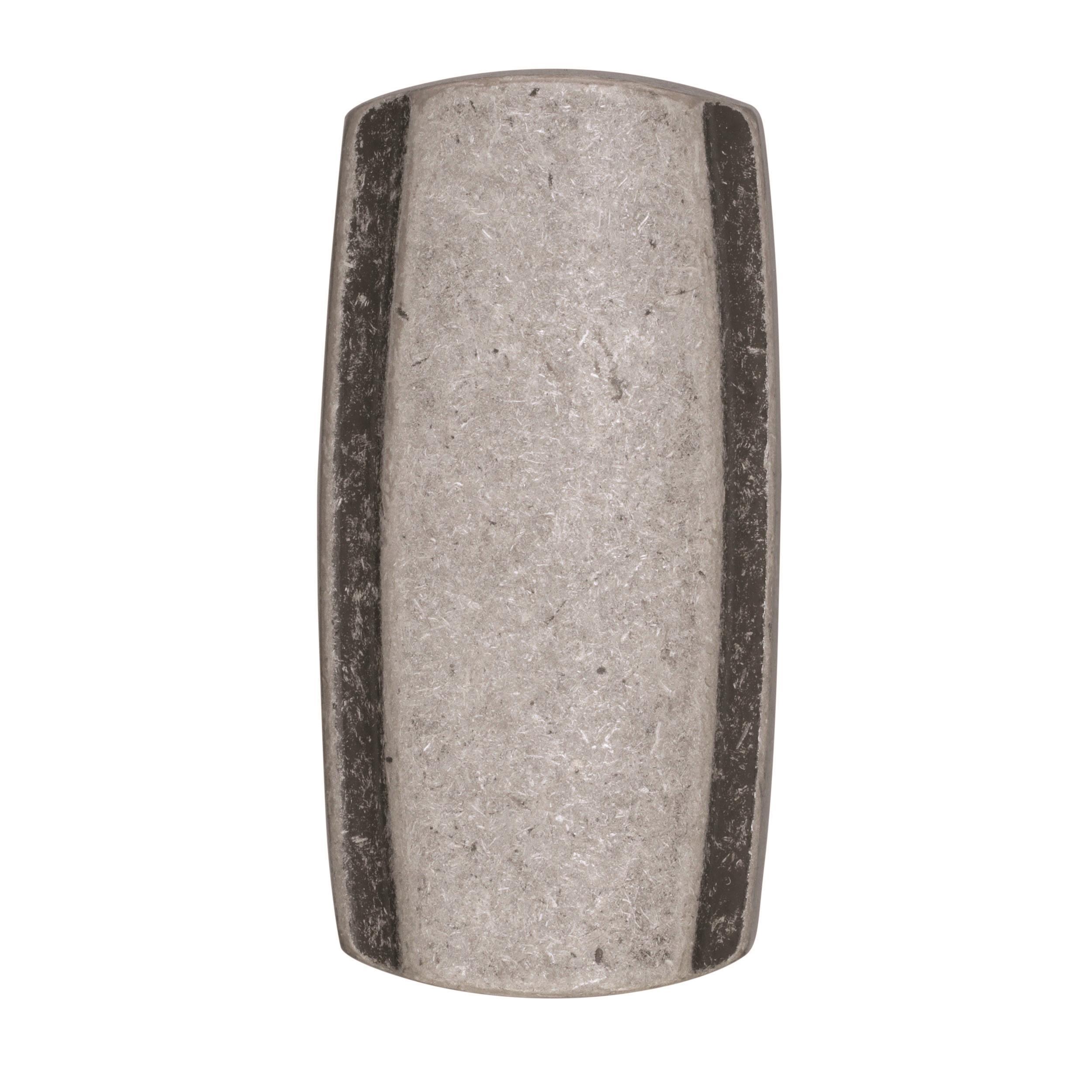 Amerock Highland Ridge 1-3/8 inch (35mm) Length Aged Pewter Cabinet Knob