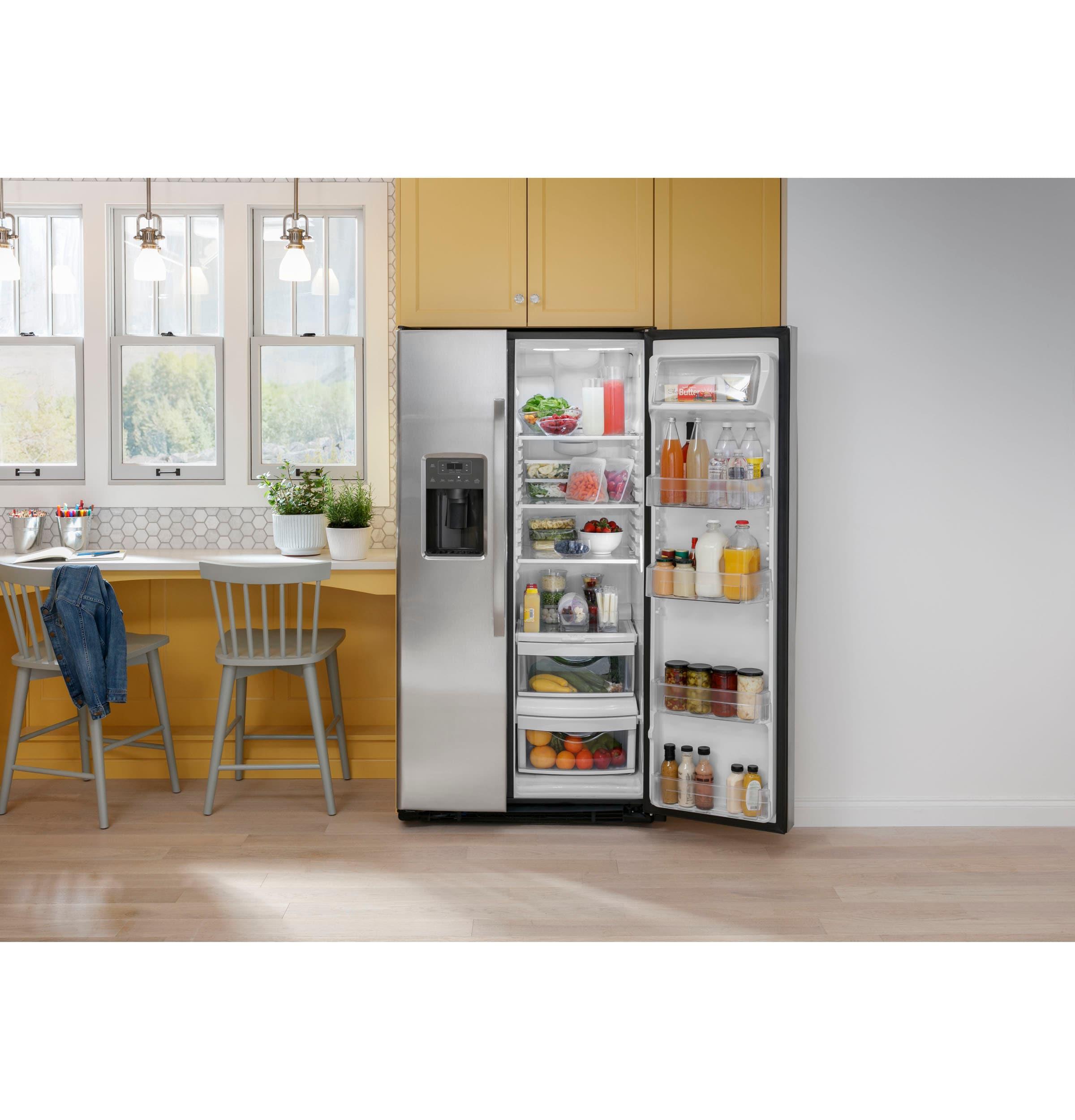 GE 36" Side By Side 25.3 cu. ft. Refrigerator