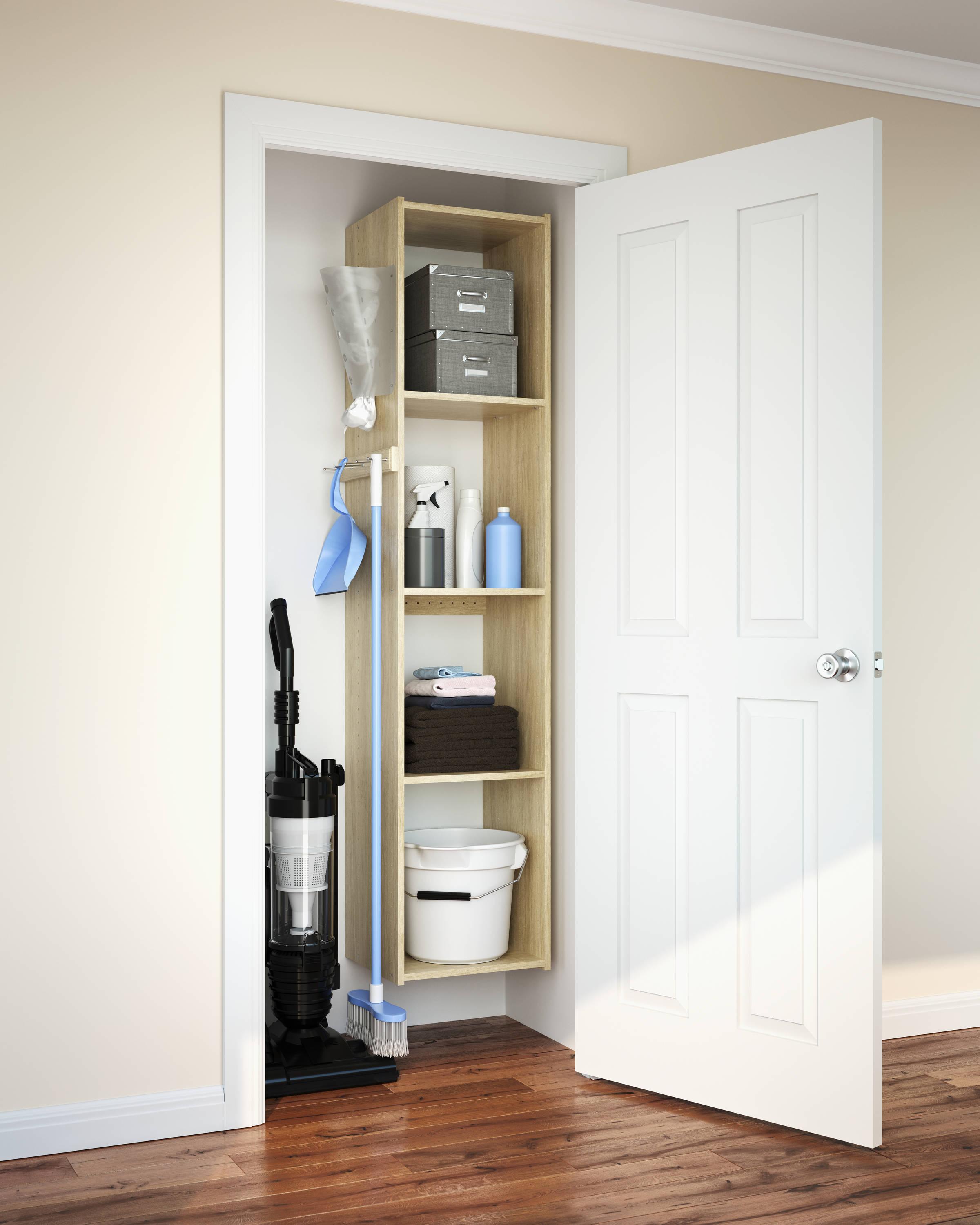 Dotted Line™ 15" W Closet System Starter Kit