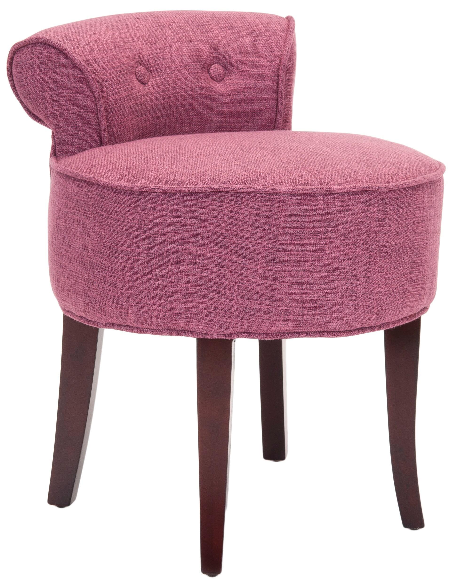 Georgia Vanity Stool - MCR4546 - Rose - Safavieh