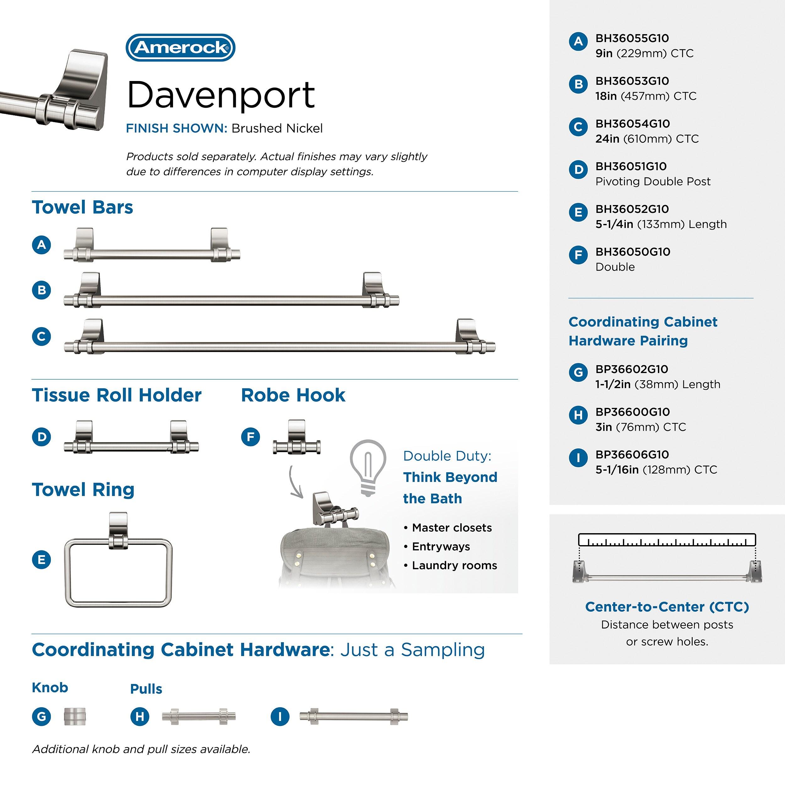 Davenport Wall Mount Toilet Paper Holder