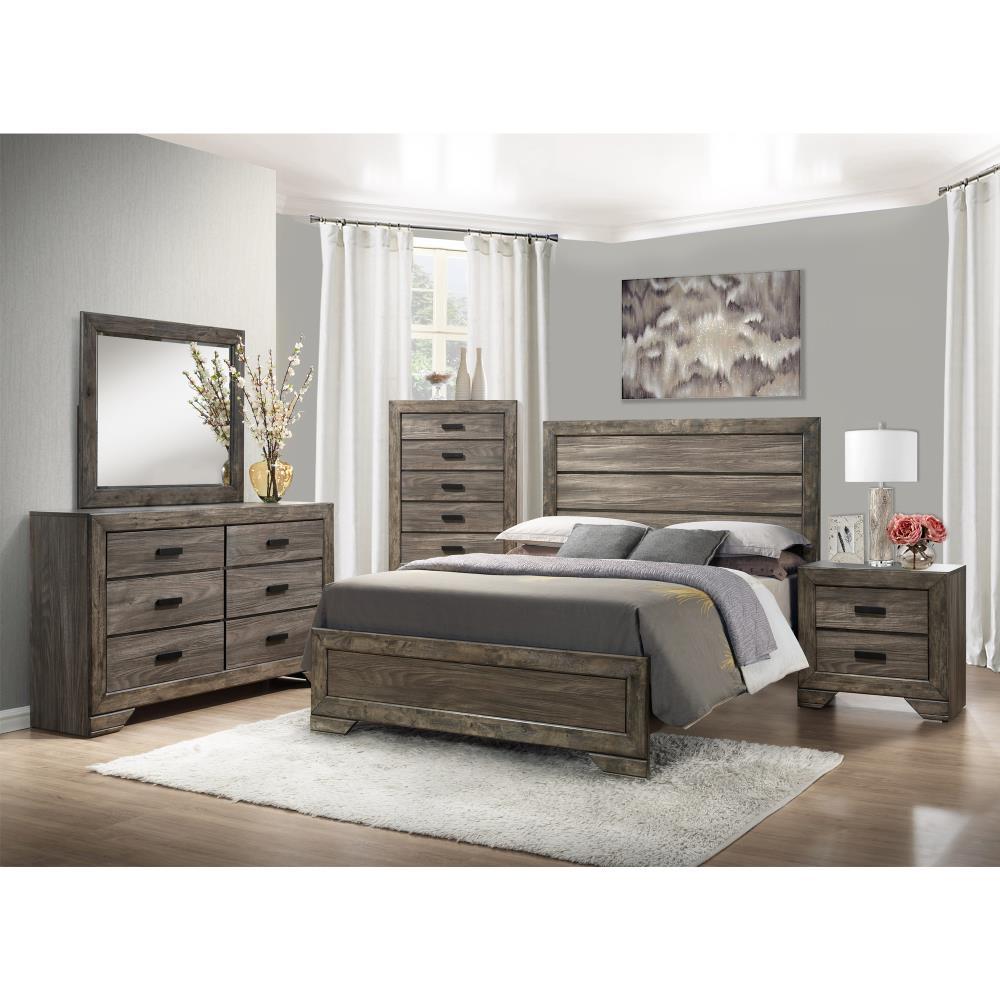 Picket House Furnishings Grayson 4 Piece King Panel Bedroom Set
