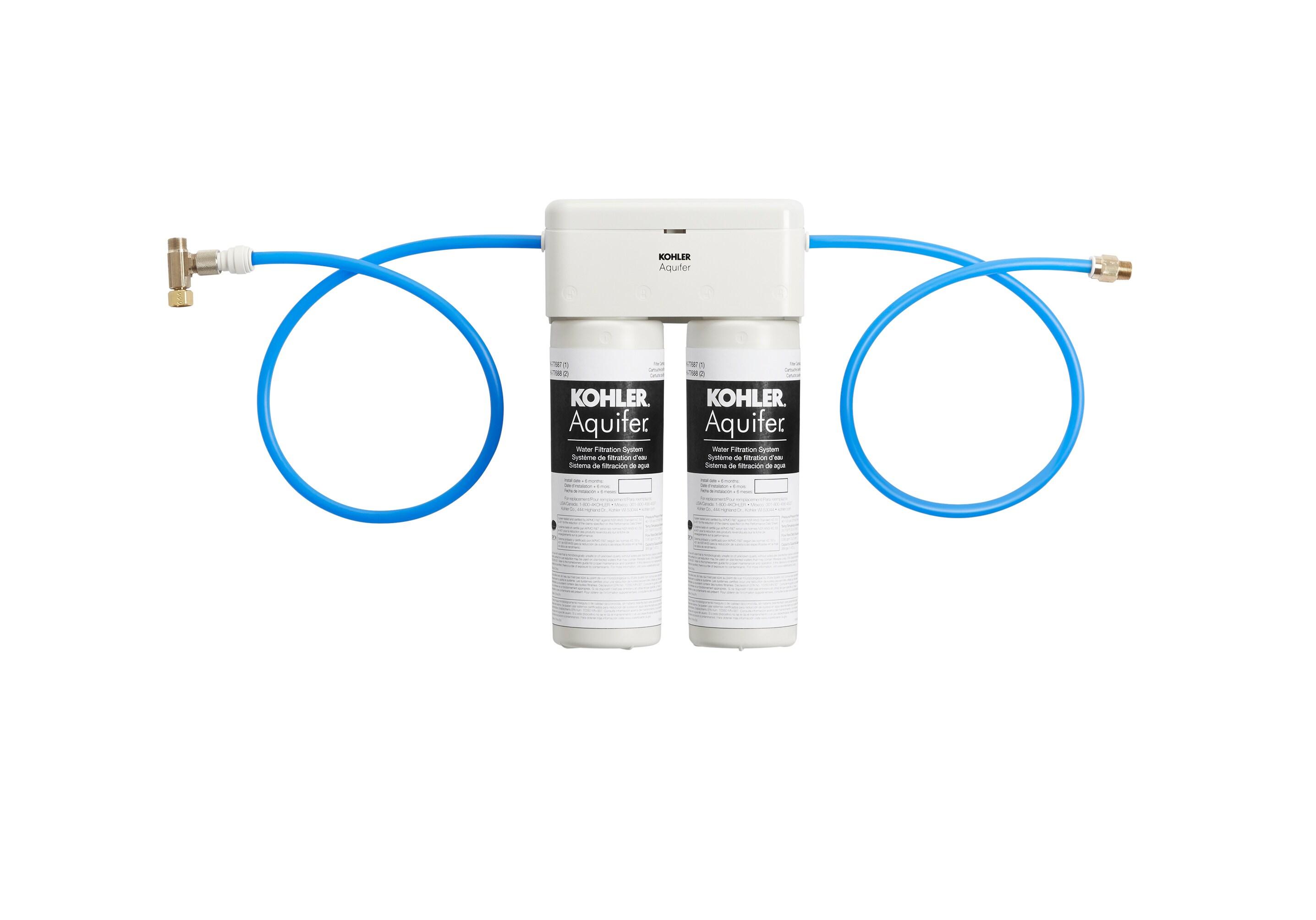 Aquifer Double-Cartridge Water Filtration System