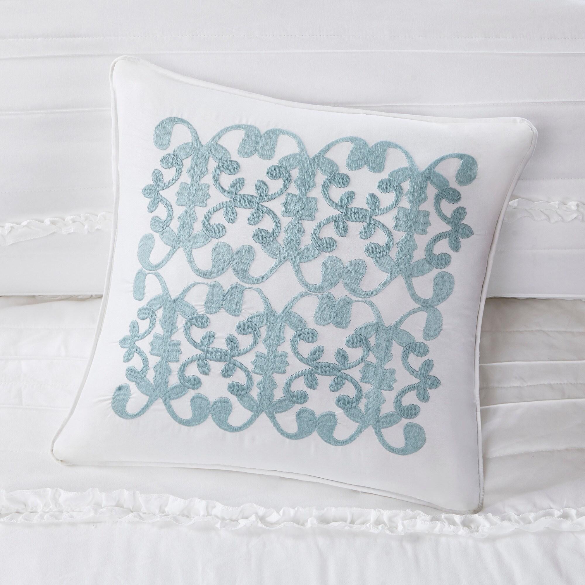 Celeste 5 Piece Microfiber Ruffled Comforter Set