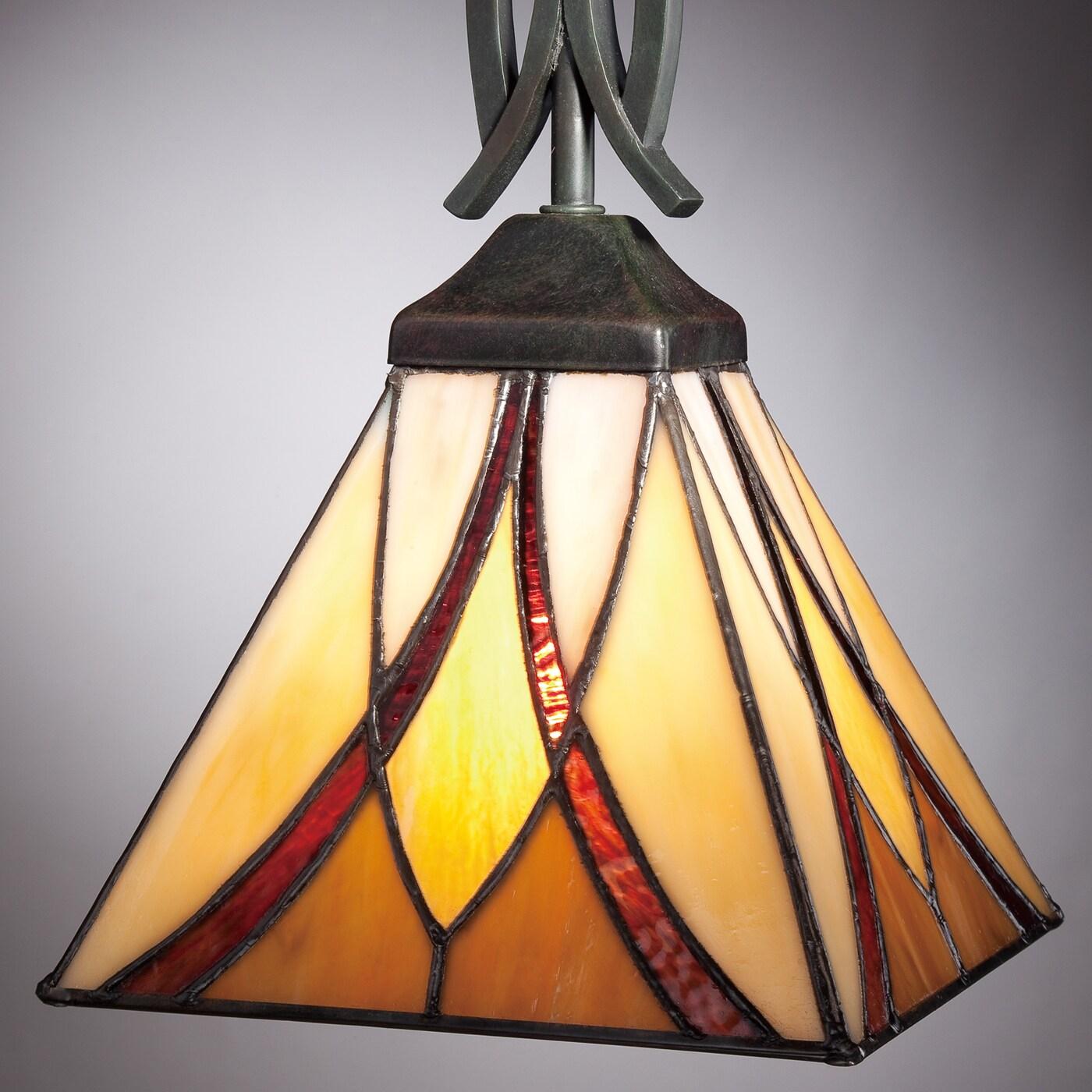 Quoizel Lighting Asheville 1 - Light Pendant in  Valiant Bronze