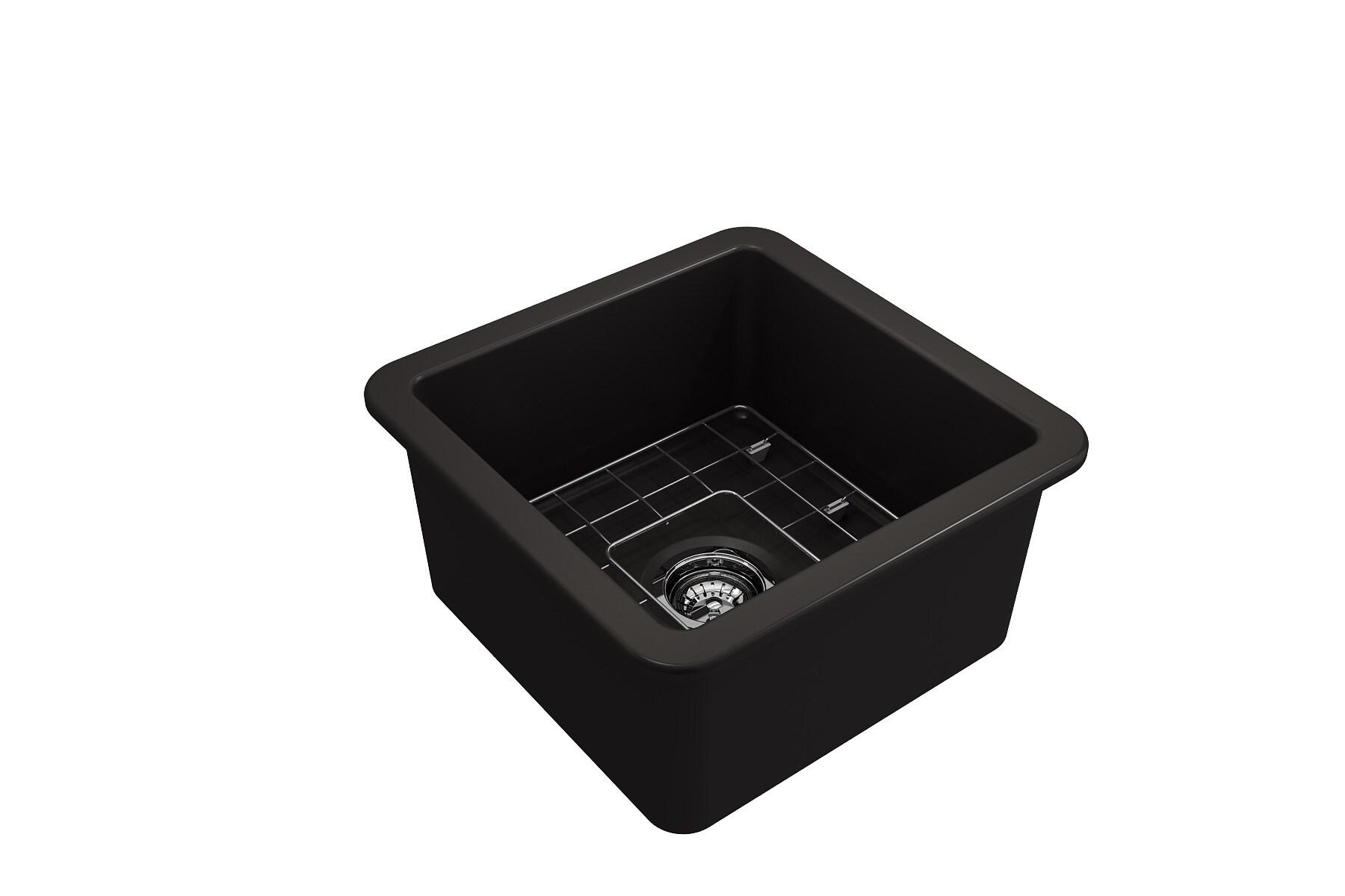 BOCCHI 18'' L Fireclay Kitchen Sink 1359-004-0120