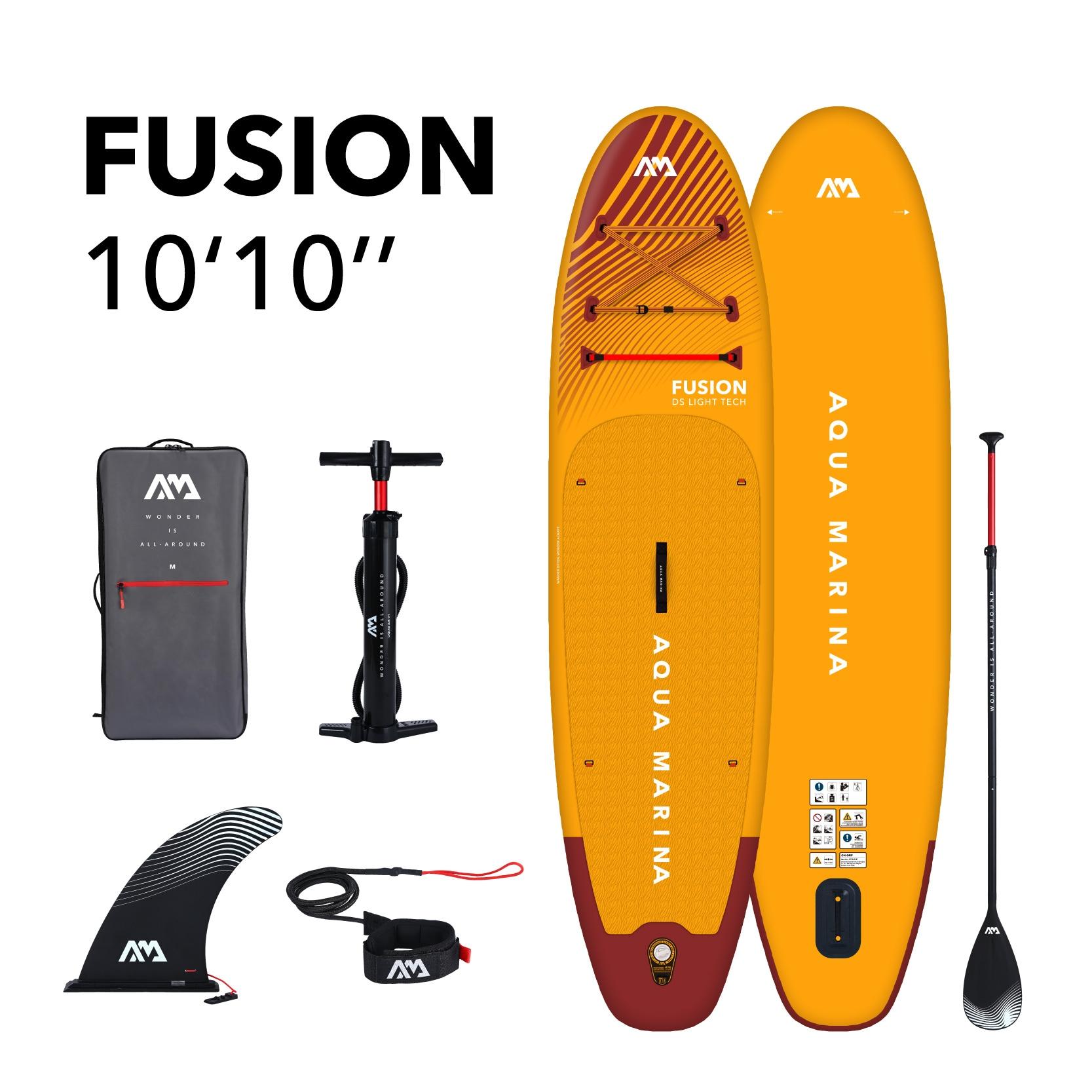 Aqua Marina 10.10'' Fusion Before Sunset Paddleboard - Orange