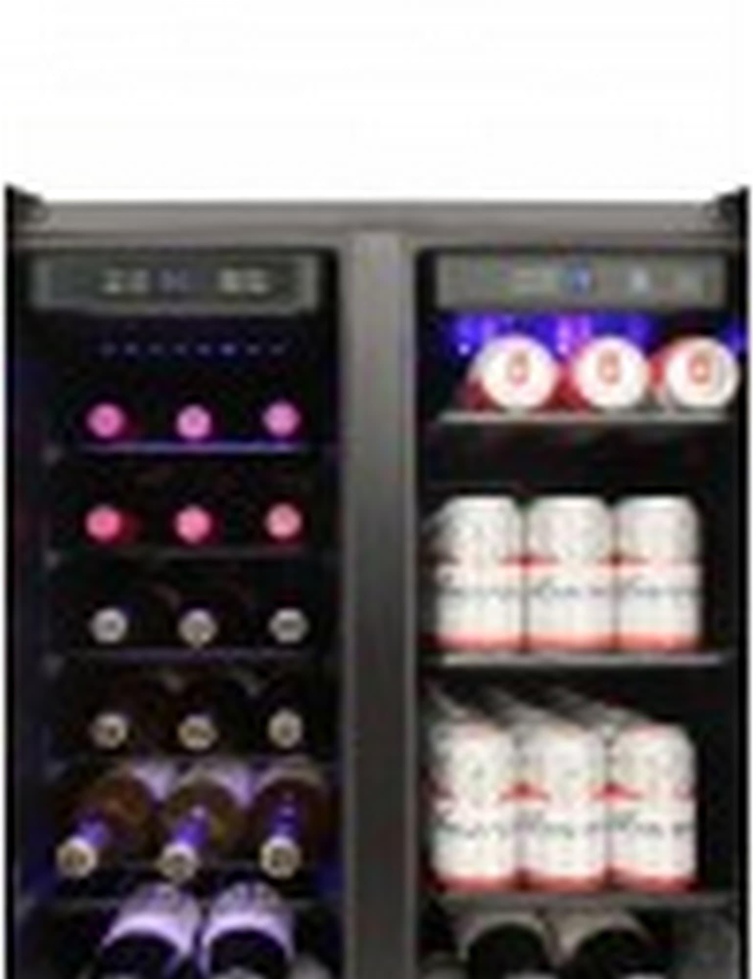 Vinotemp Butler Series Touch Screen Wine and Beverage Cooler with French Doors