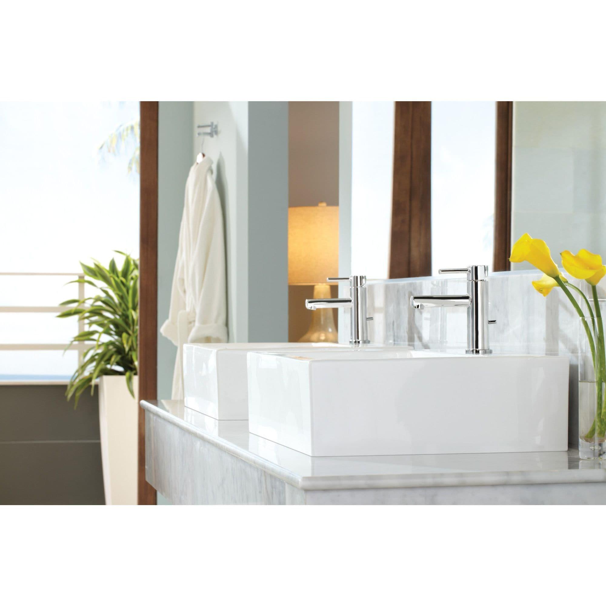 Align Single Hole Bathroom Faucet with Drain Assembly