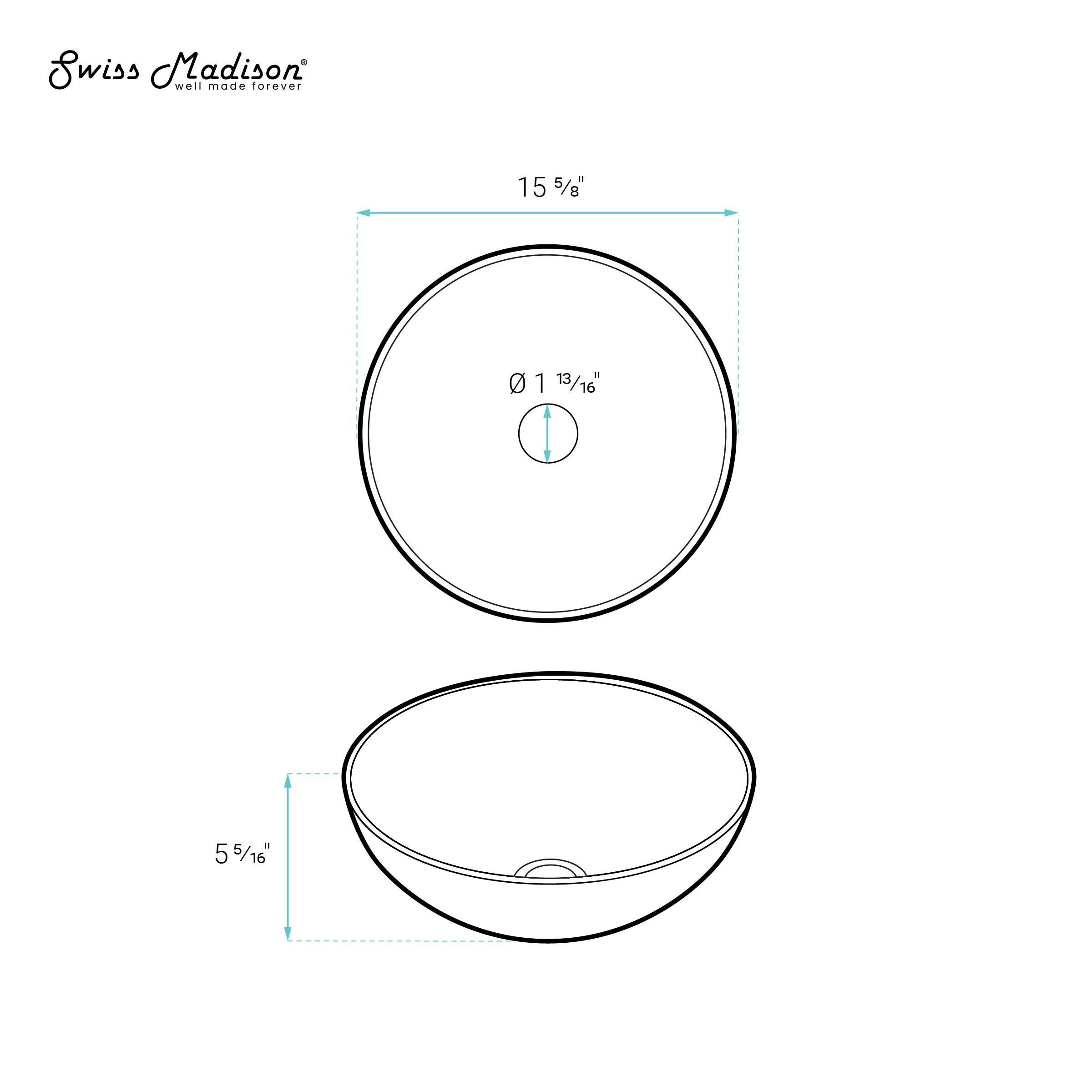 Classe 16 Ceramic Sink