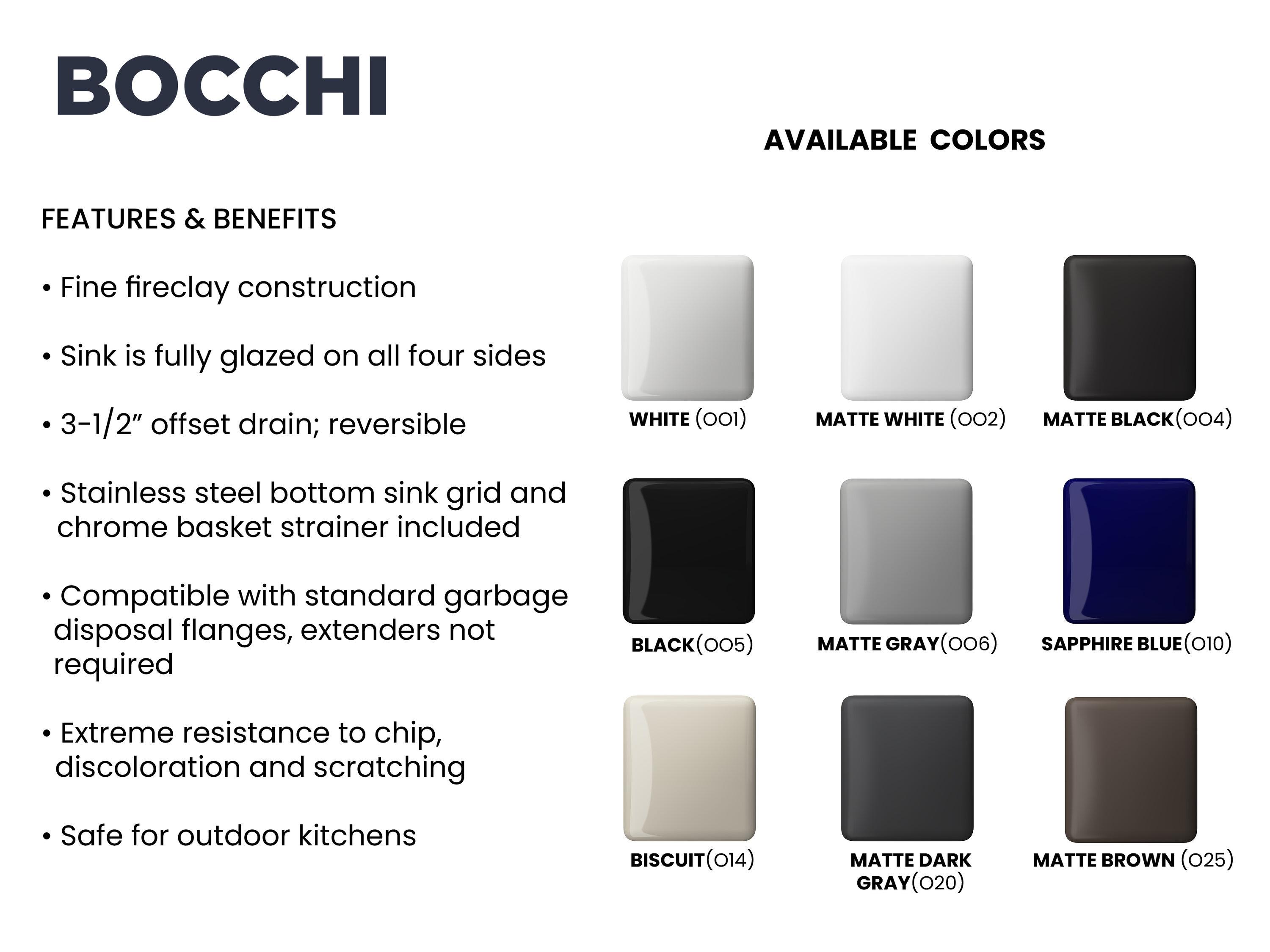 36'' L Farmhouse / Apron Fireclay Kitchen Sink