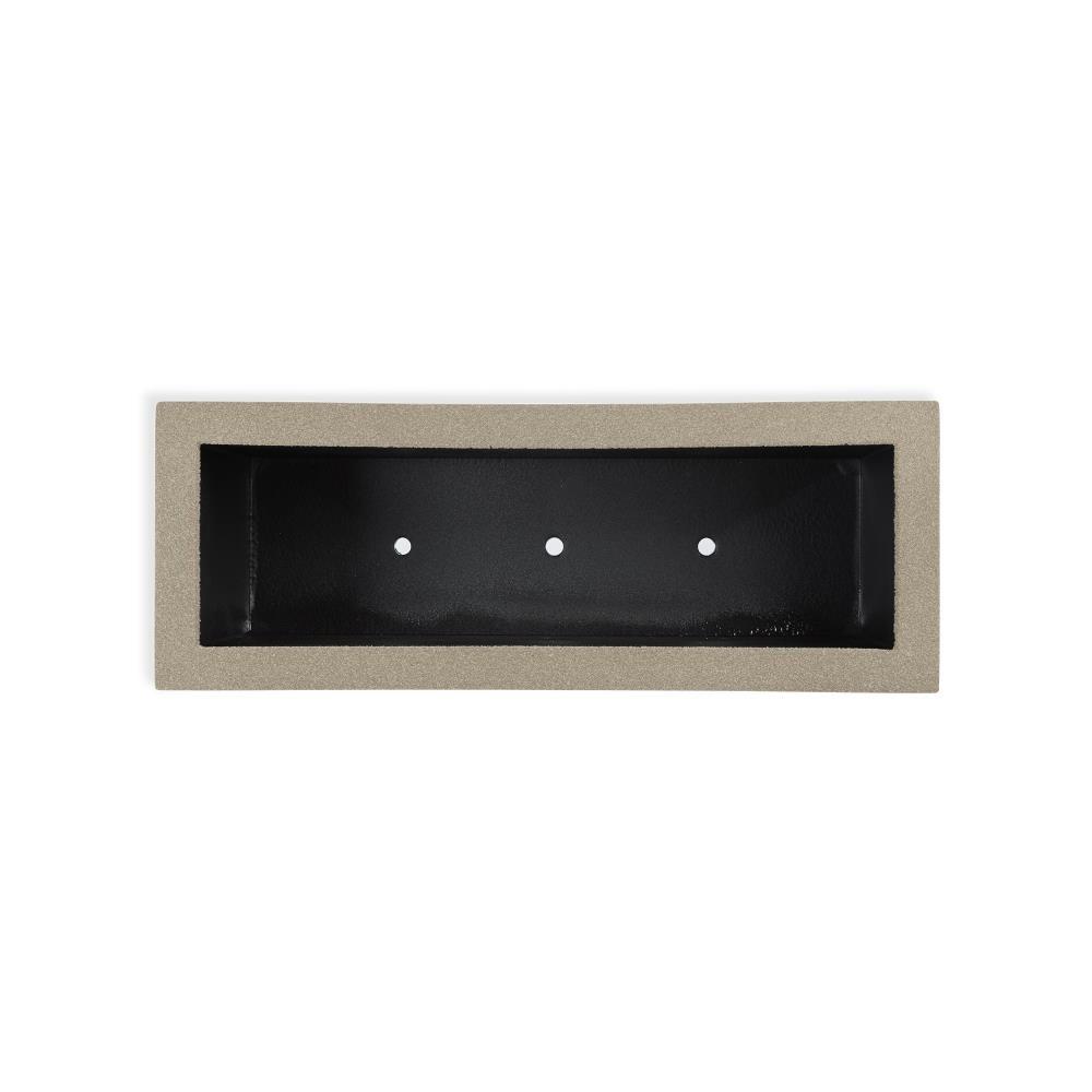 Sandstone Granite Extra Large Rectangular Polymer Planter