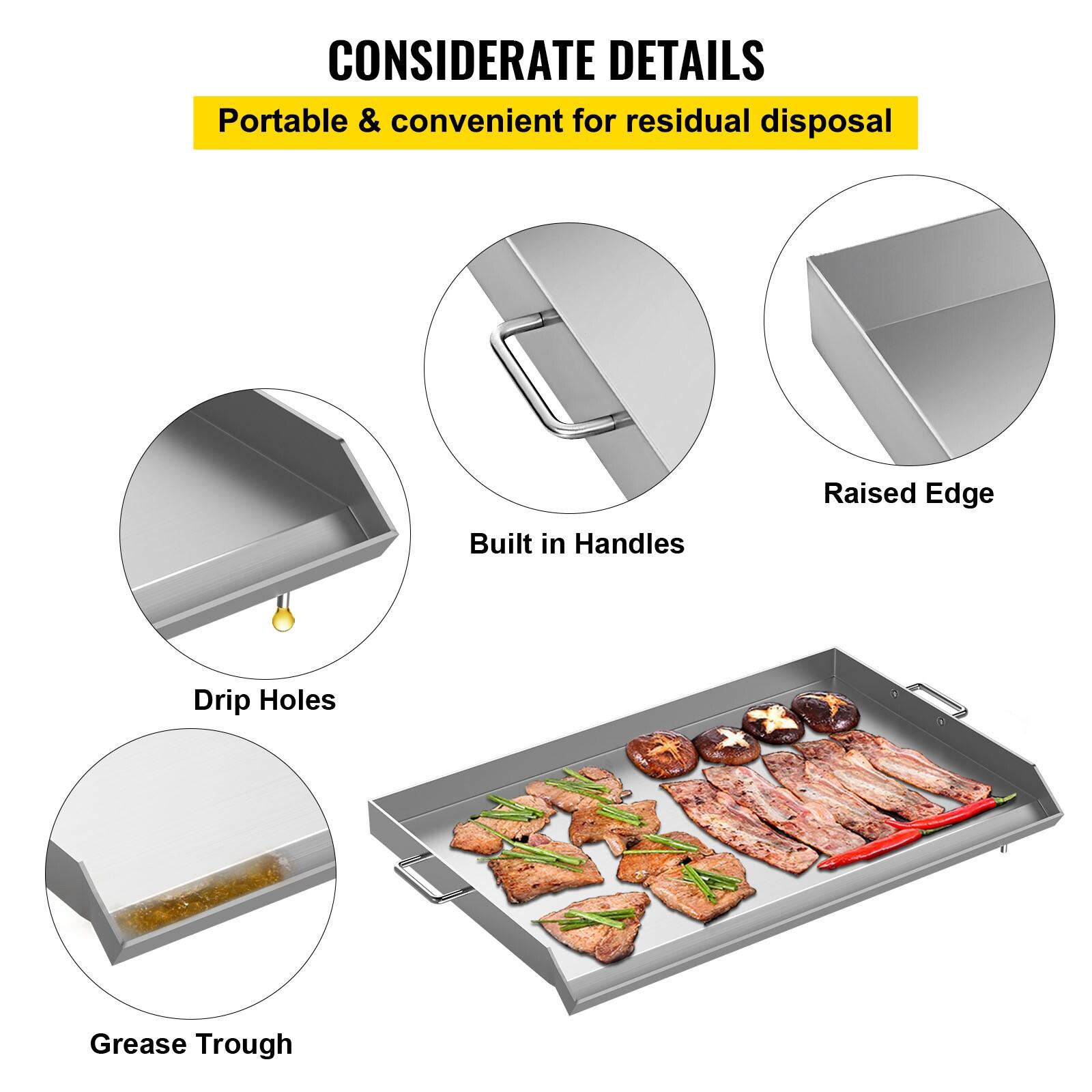 VEVOR Stainless Steel Griddle