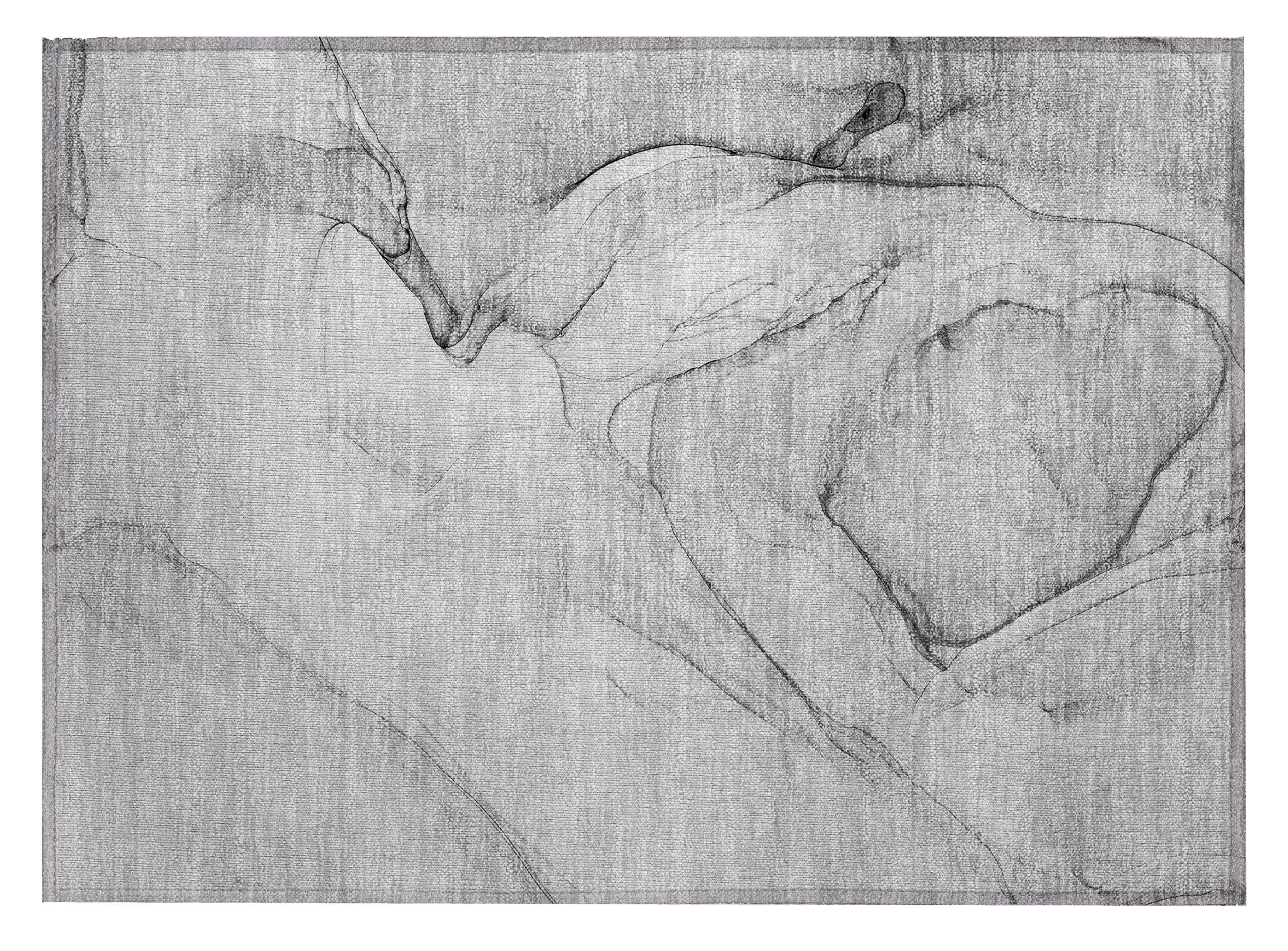 Chantille ACN502 Gray 1 ft. 8 in. x 2 ft. 6 in. Machine Washable Indoor/Outdoor Geometric Area Rug